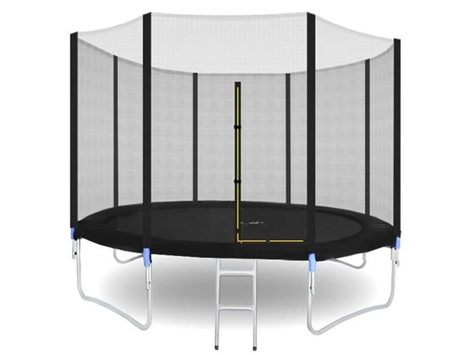 

Trampolina ogrod.305cm- zewn.siatka - 4 nogi T5560