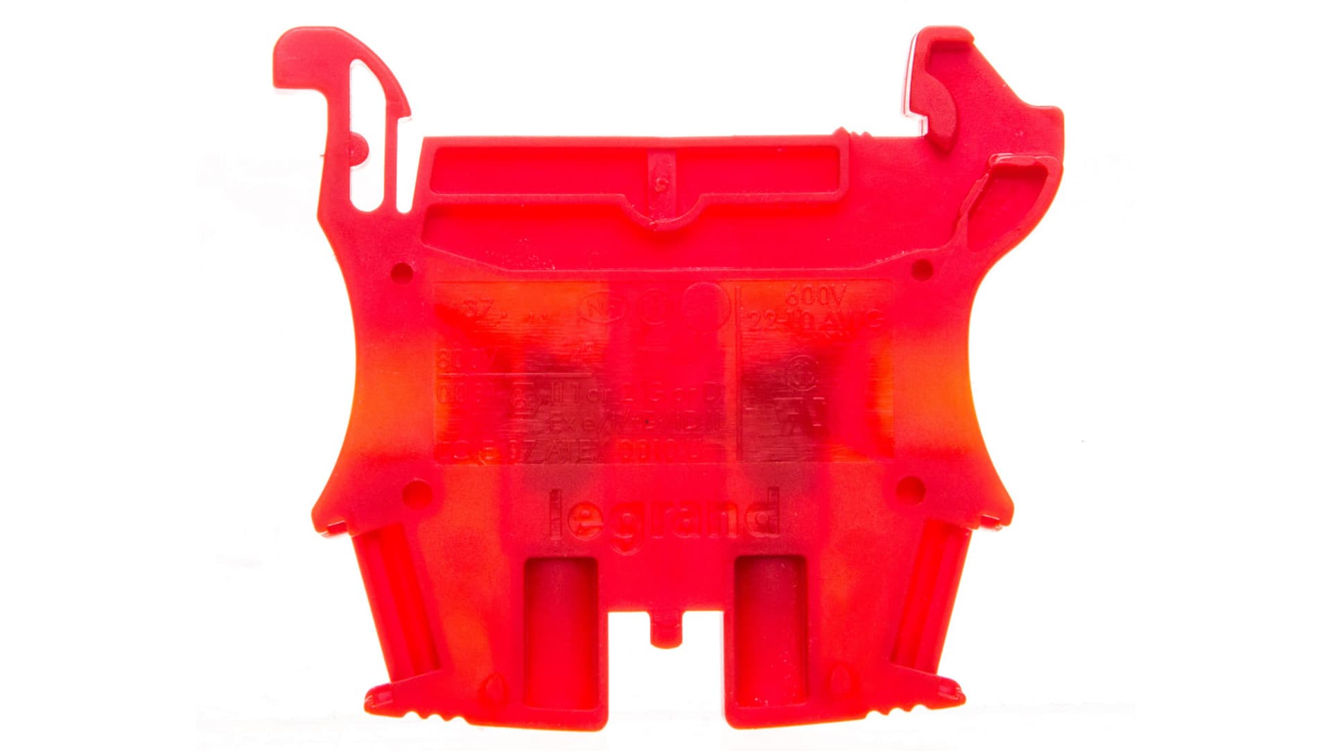 

Złączka szynowa 2-przewodowa 4mm2 czerwony VIKING 037131