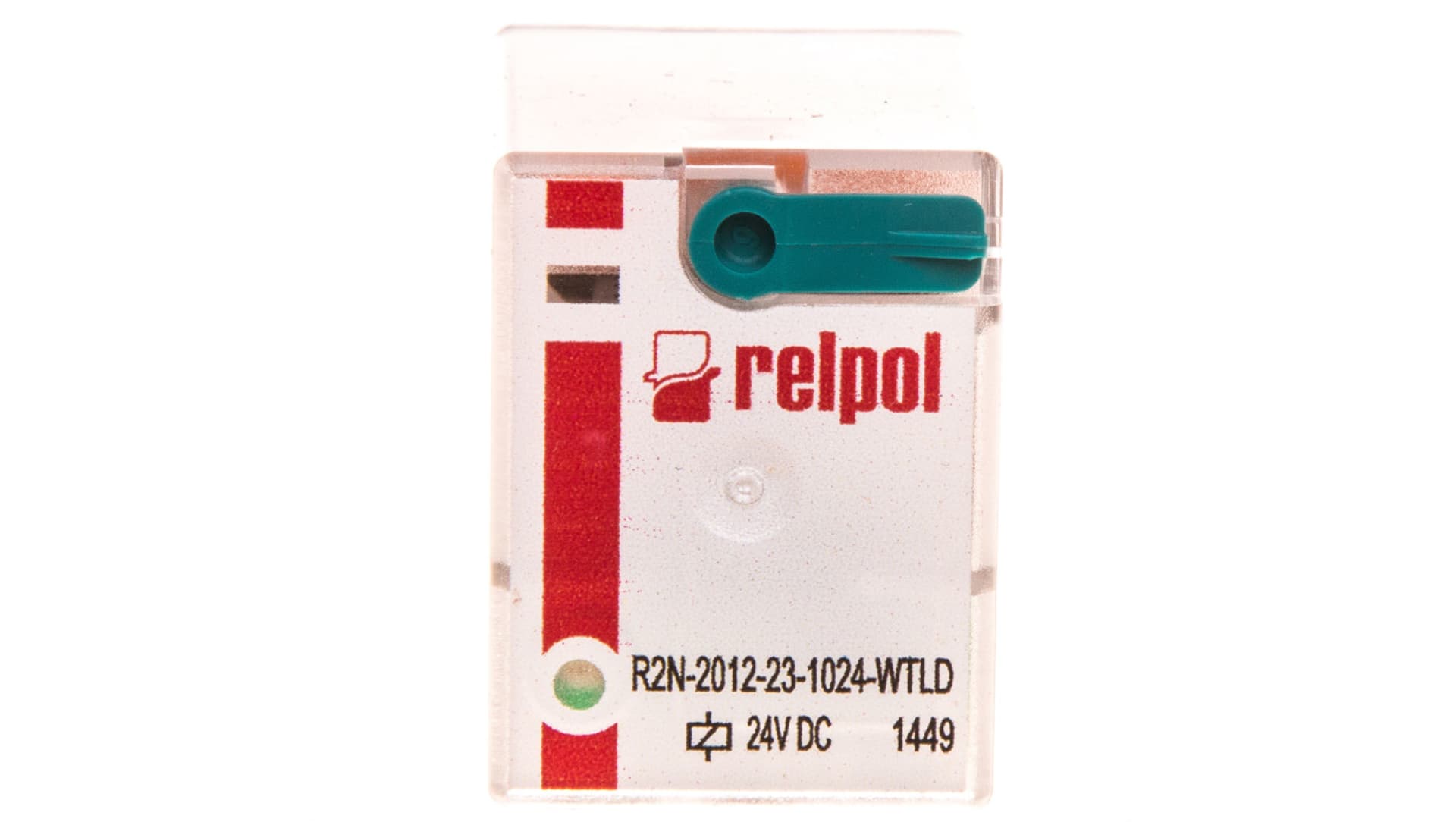

Przekaźnik przemysłowy miniaturowy 2P 24V DC IP40 AgNi R2N-2012-23-1024-WTLD 860399