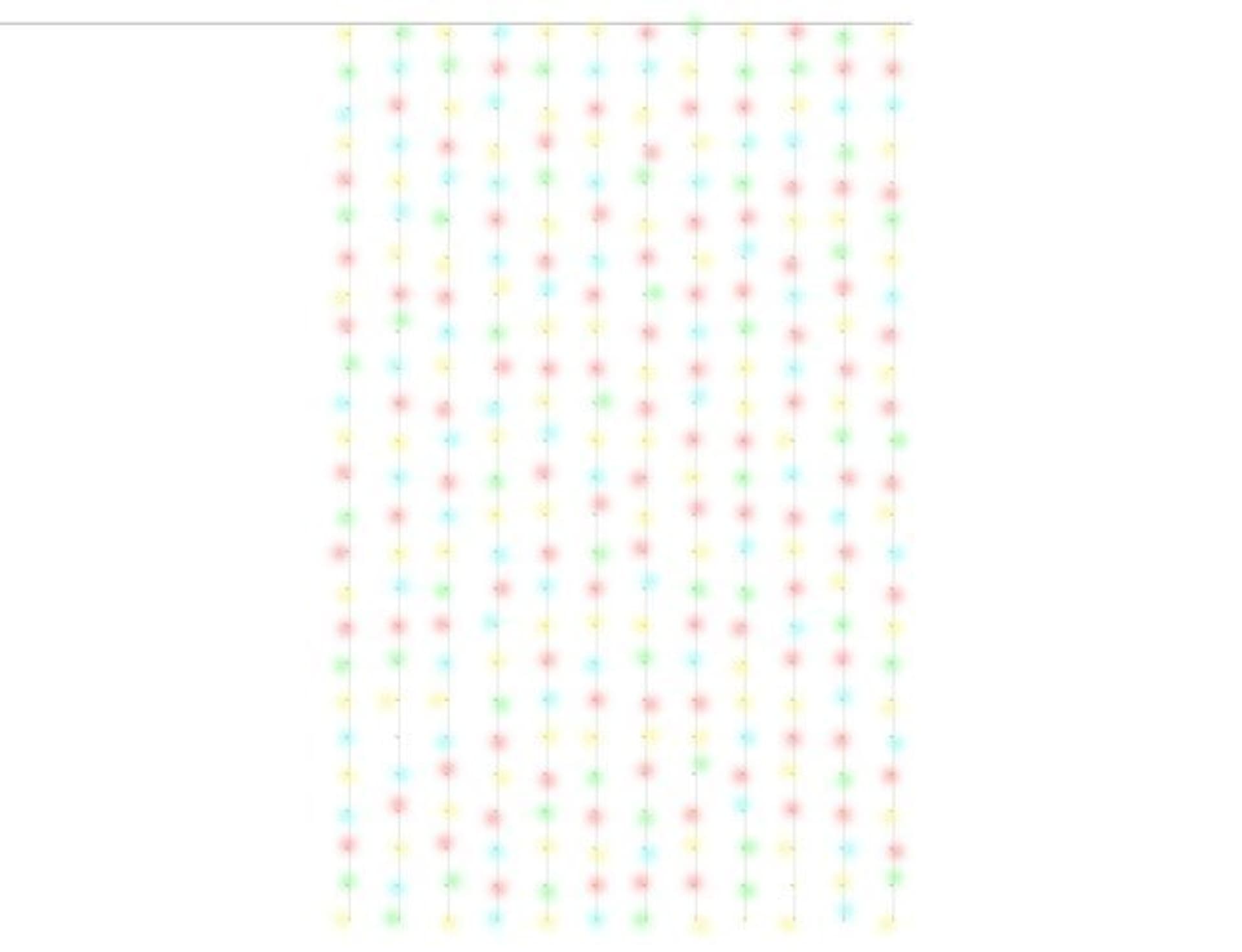 

Kurtyna świetlna 300 LED - multicolor 31V KŚ11331