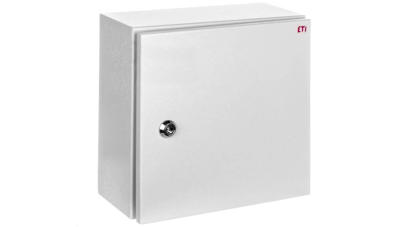 

Obudowa metalowa 300x300x150mm IP66 z płytą ETIBOX GT 30-30-15 001102102