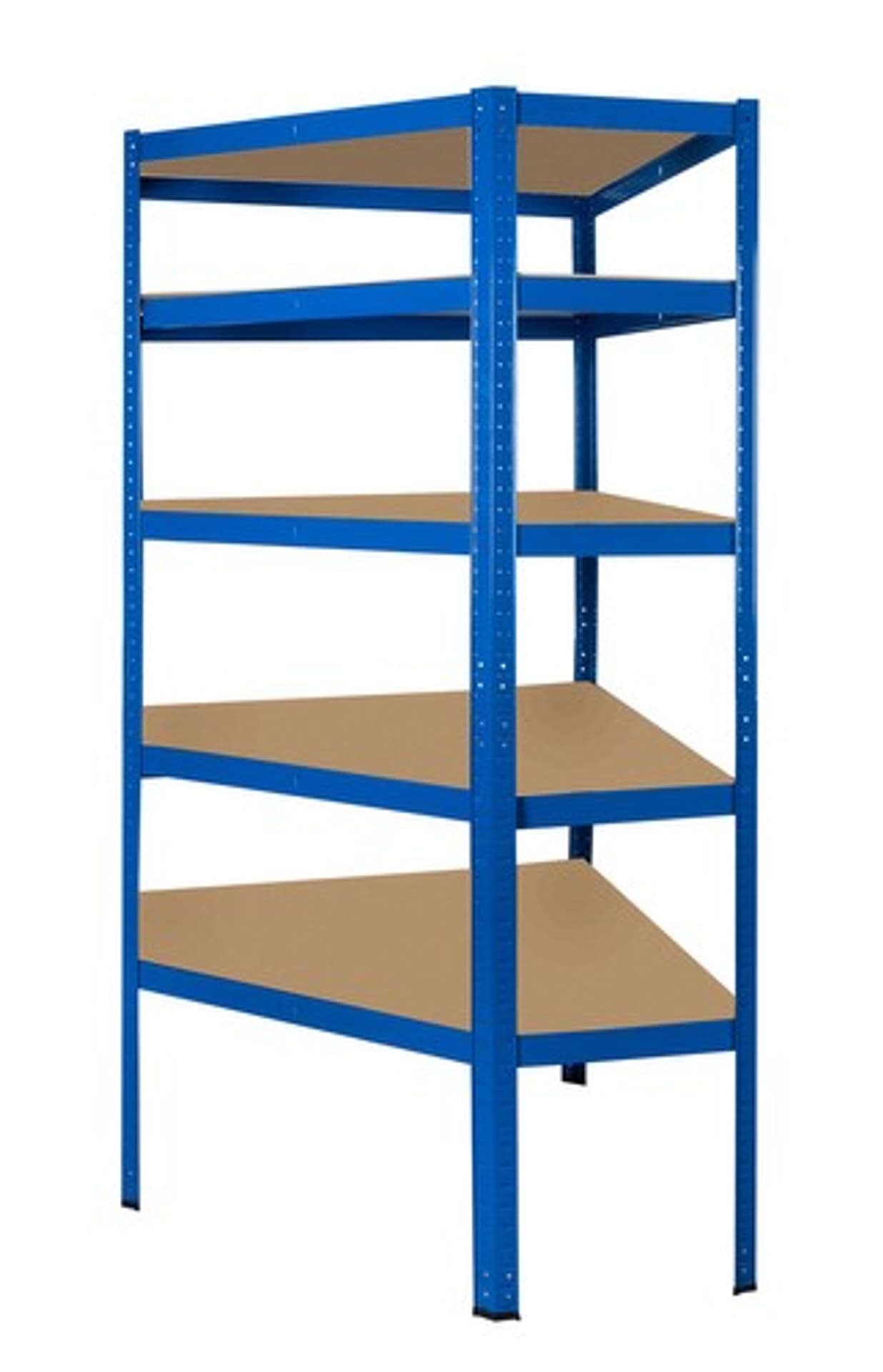 

Regał magazynowy narożny 180x90x40x40x40cm