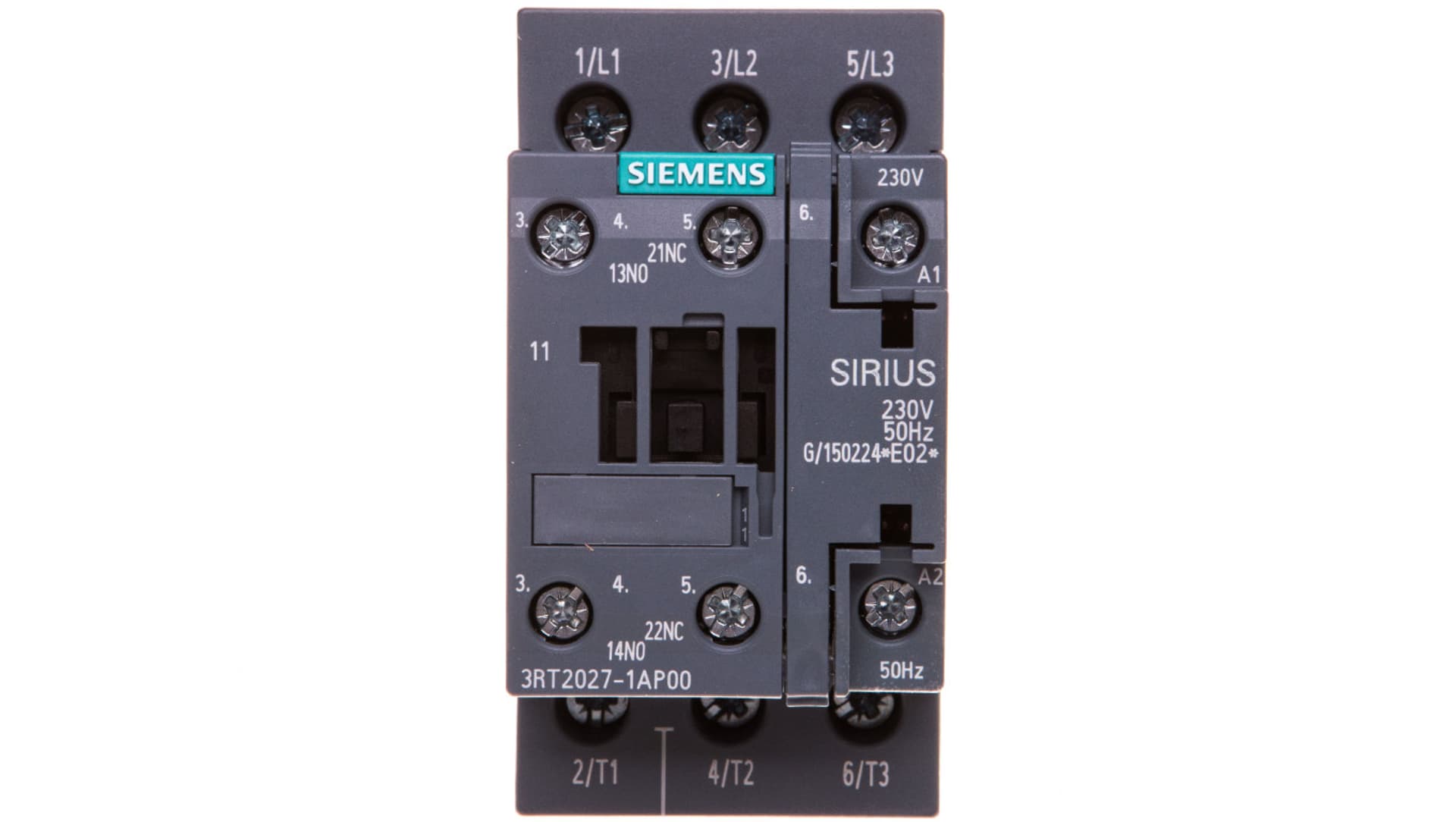 

Stycznik mocy 32A 3P 230V AC 1Z 1R S0 3RT2027-1AP00