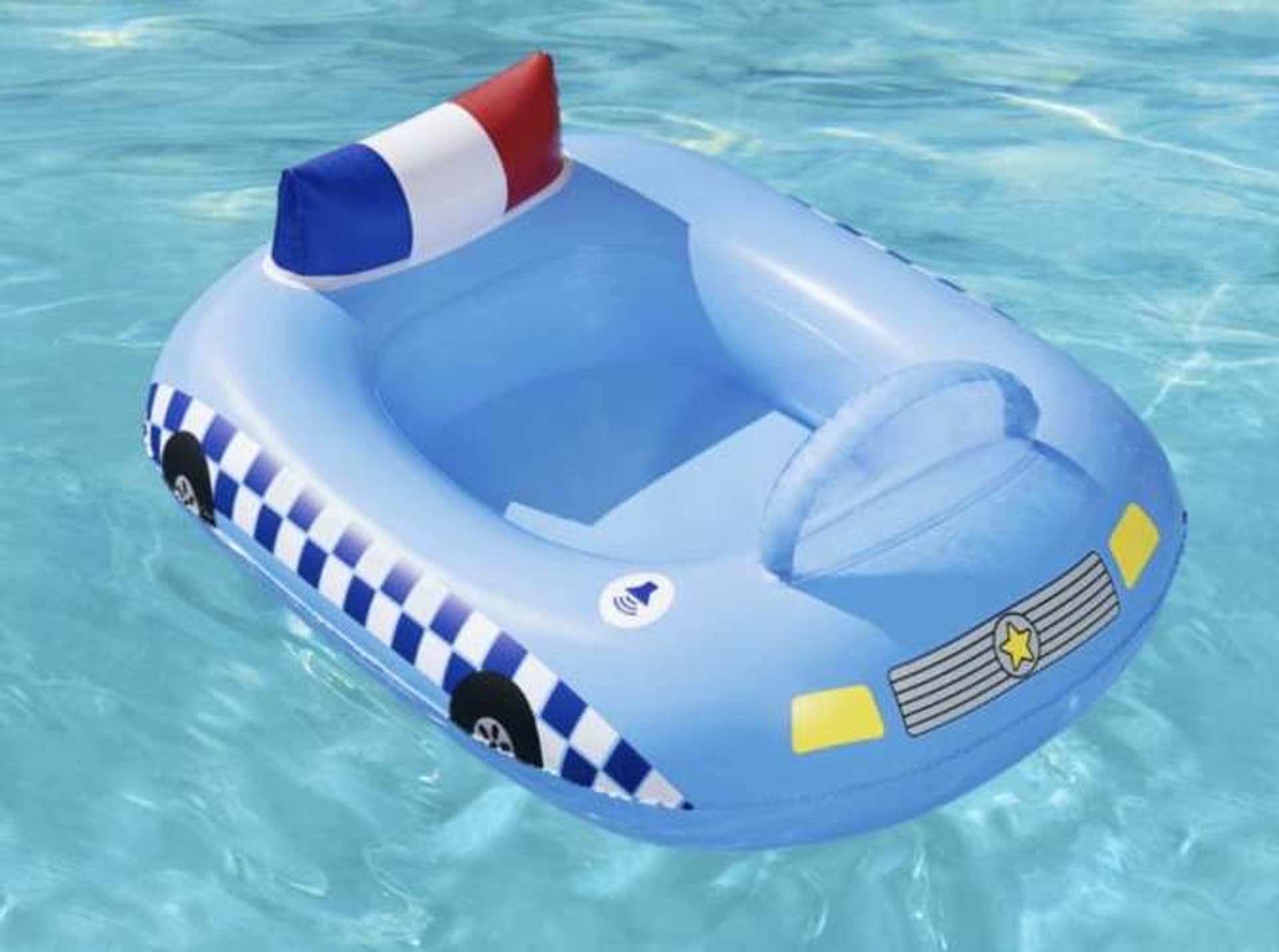 

Bestway 34153 Łódka Policja do pływania z dźwiękiem 97cm x 74cm