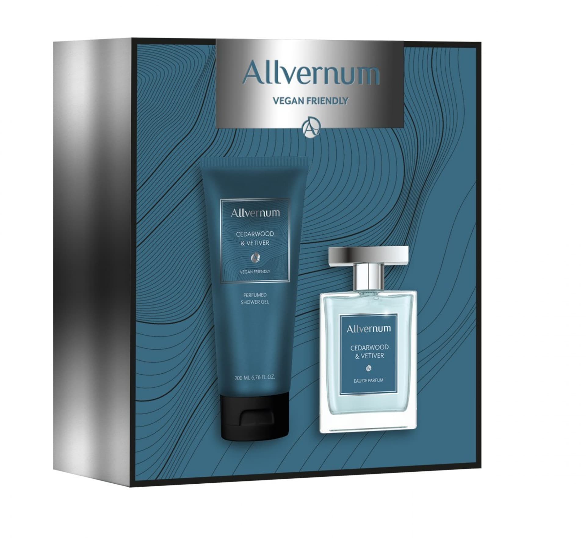 

Allvernum Men Zestaw prezentowy CedarWood & Vetiwer (woda perf.100ml+żel pod pr.200ml) 1op.