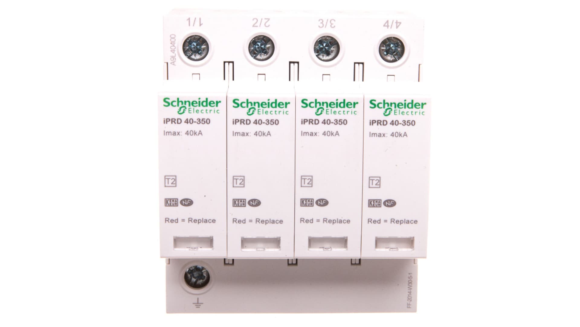 

Ogranicznik przepięć iPRD-40-40kA-350V-4P A9L40400