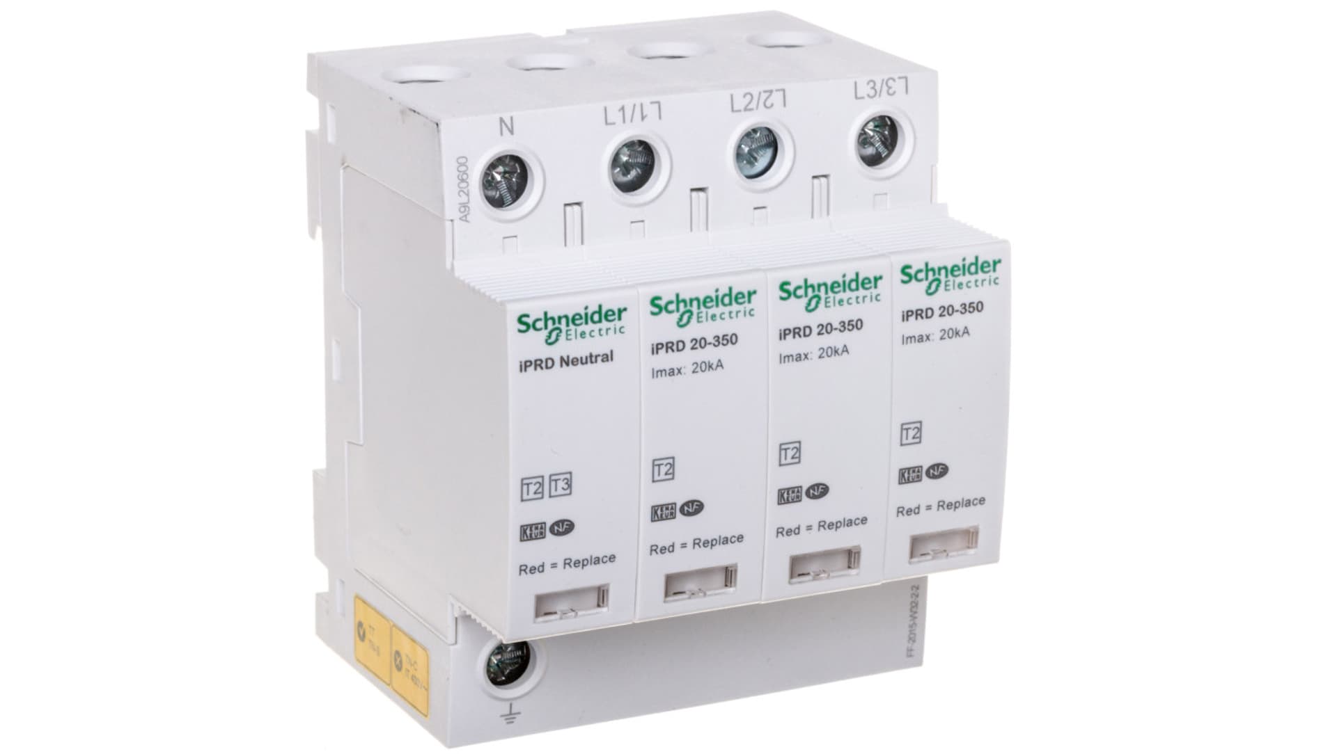 

Ogranicznik iPRD-20-20kA-350V-3PN A9L20600