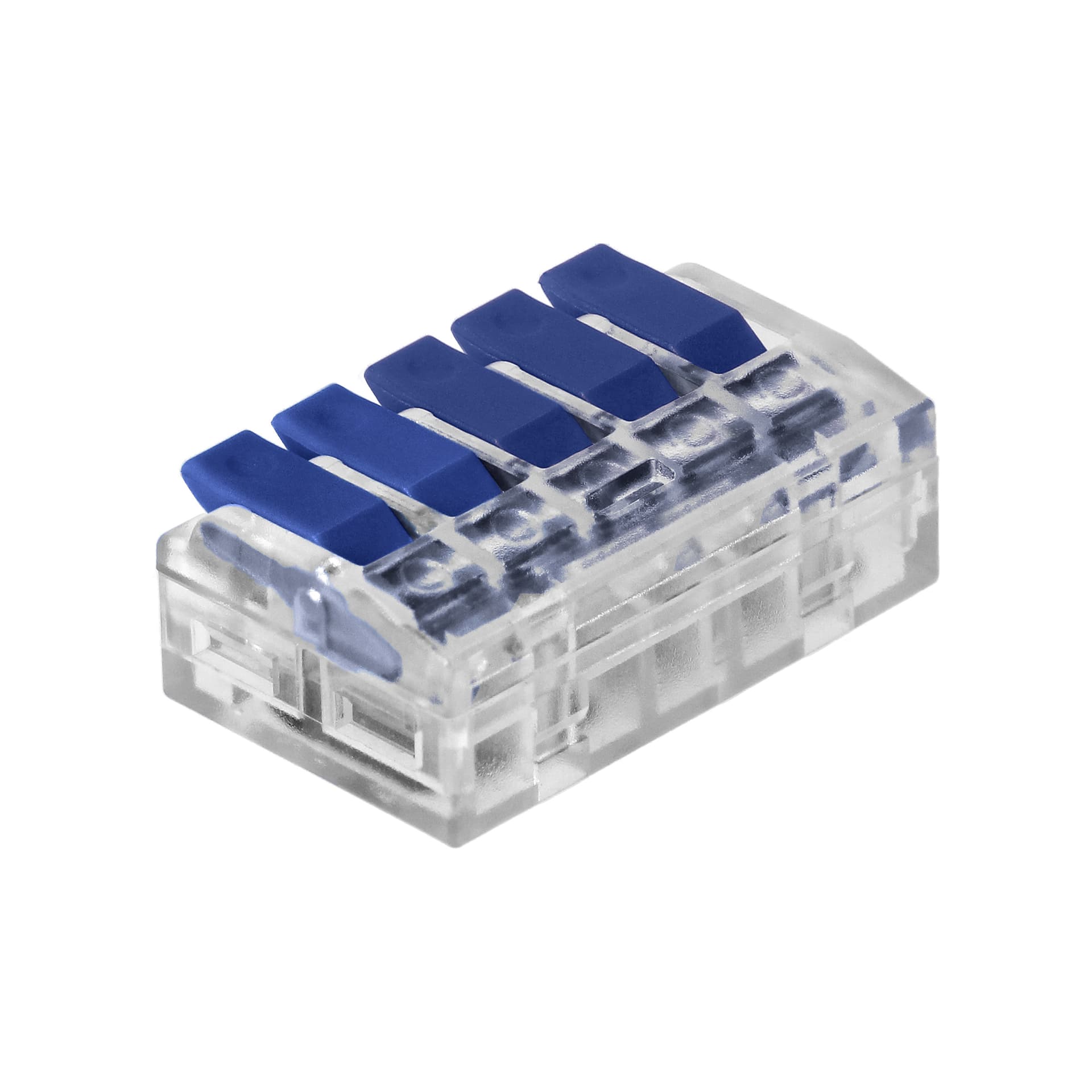 

Złączka instalacyjna zaciskowa 5-przewodowa; na dowolny przewód 0,75-4mm; IEC 450V/32A; 10 szt.