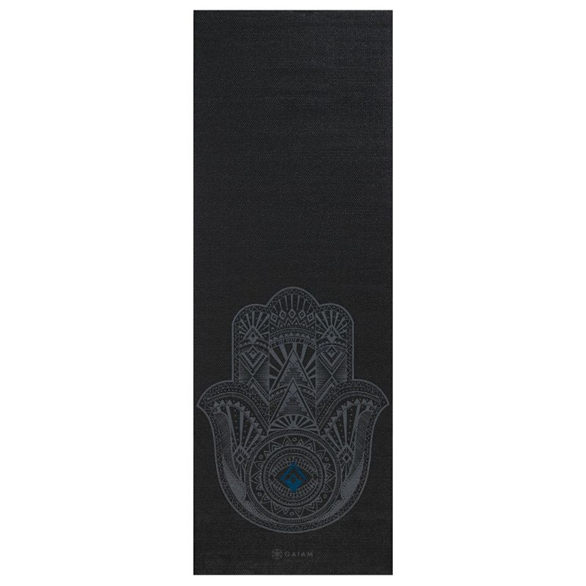 

Mata do Jogi GAIAM Grey Hamsa 4 MM 61971 (kolor Szary/Srebrny)