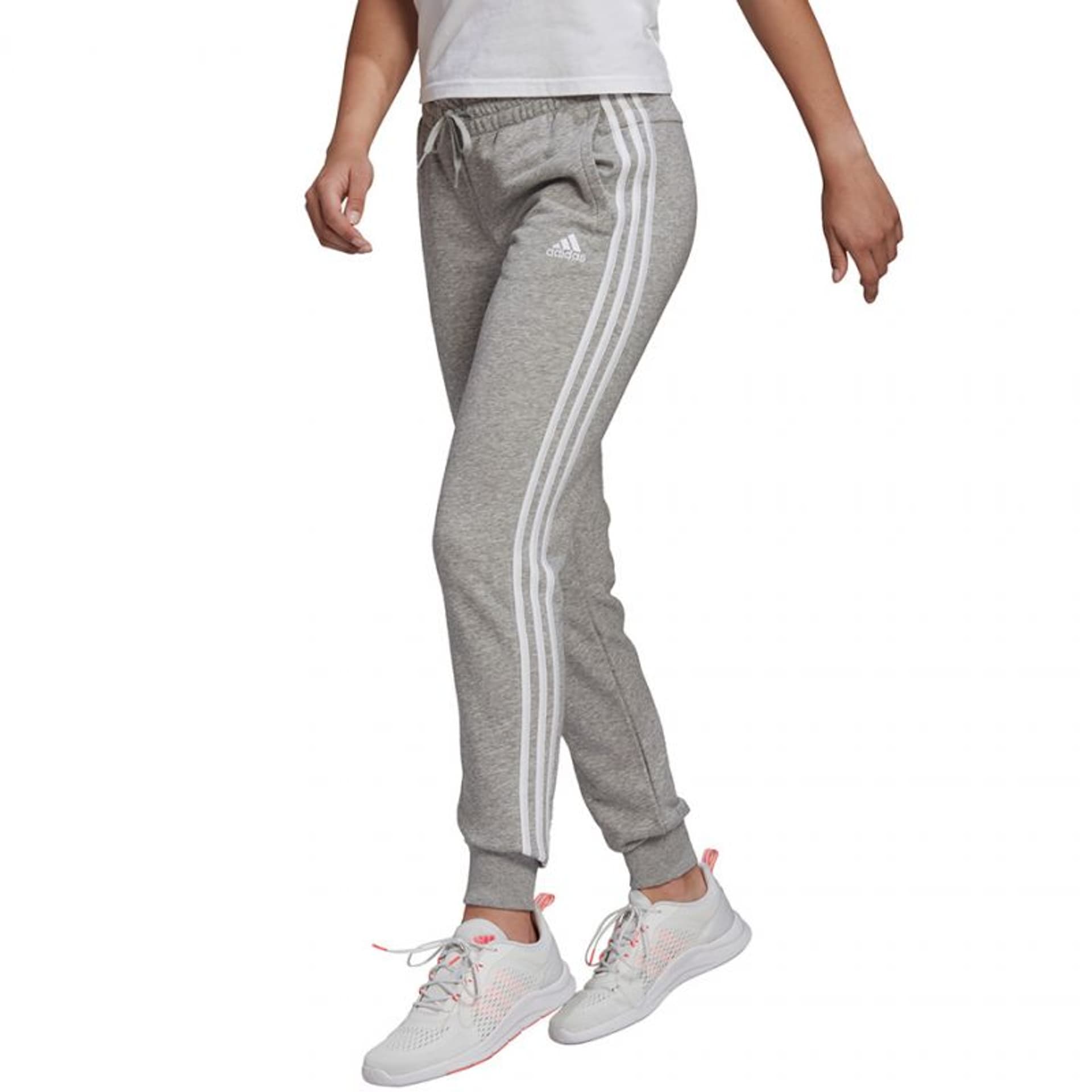 

Spodnie adidas Essentials Slim Tapered Cuffed Pant W (kolor Szary/Srebrny, rozmiar L)