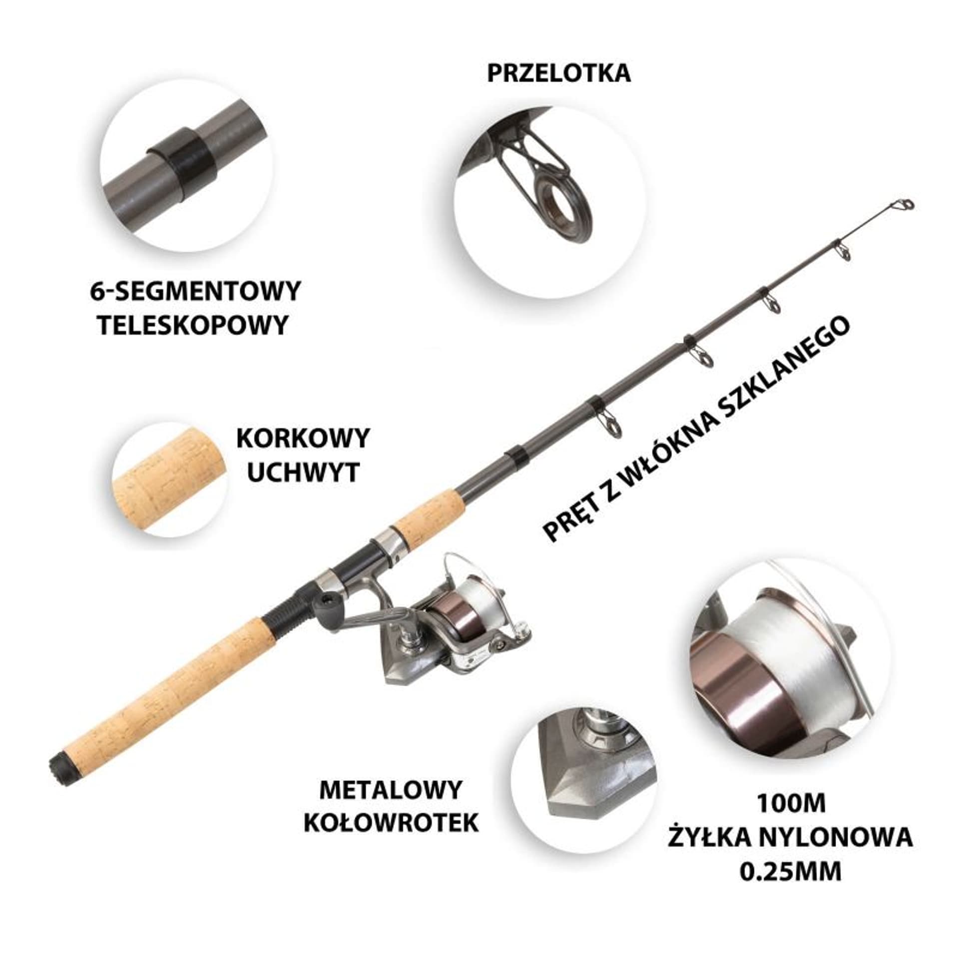

Zestaw wędkarski MacGyver Big Fish 41 W 1 102279