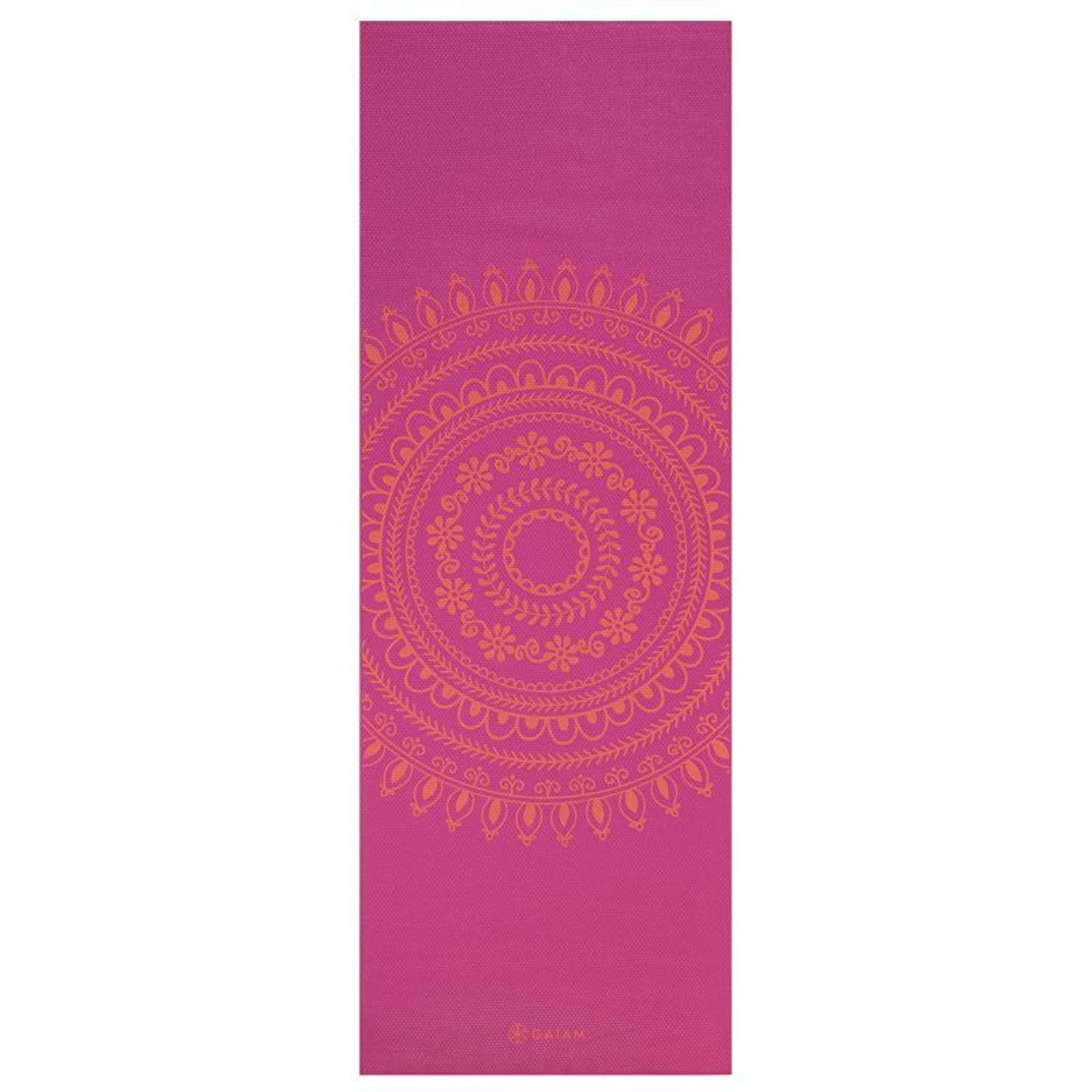 

Mata do Jogi Gaiam Bright Marrakesh 6 mm (kolor Różowy)