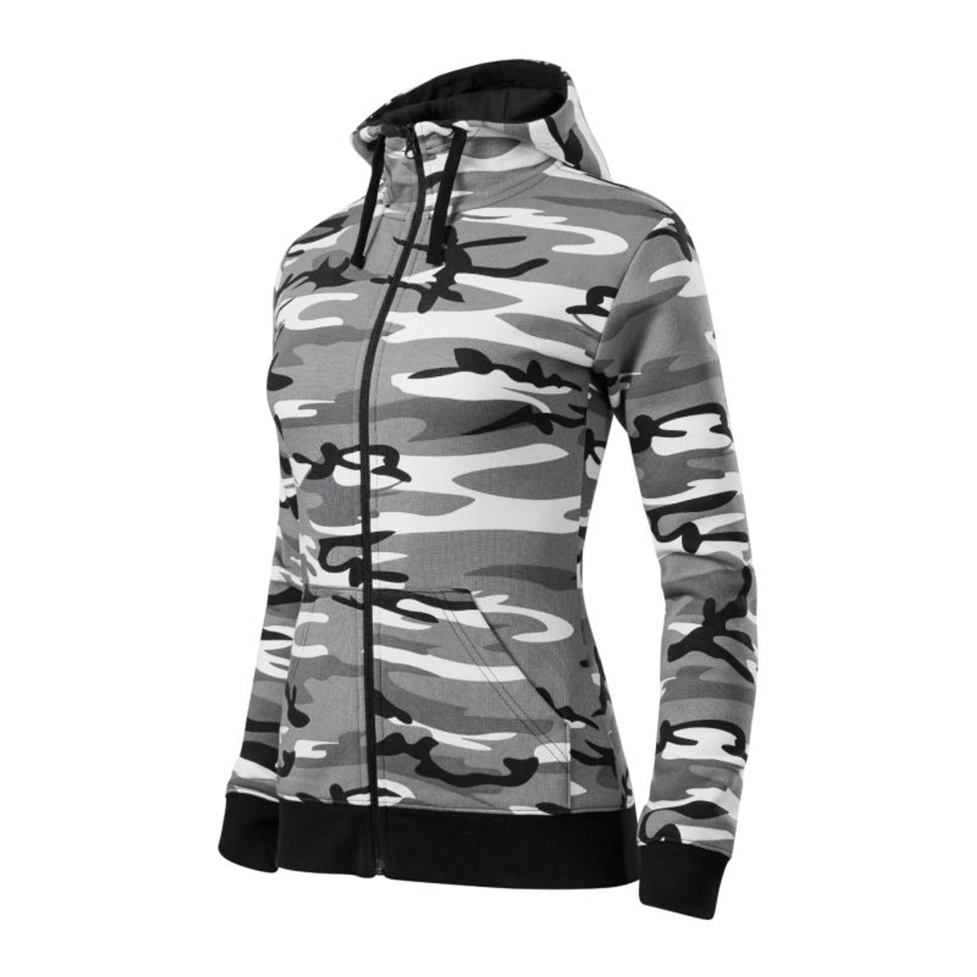 

Bluza Malfini Camo Zipper W MLI-C2033 (kolor Szary/Srebrny, rozmiar S)