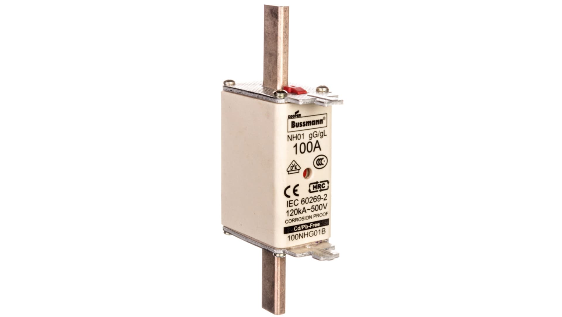 

Wkładka bezpiecznikowa NH1 100A gL/gG 500V 100NHG01B
