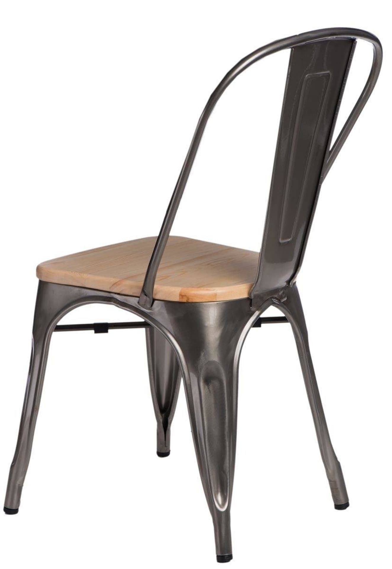 

Krzesło Paris Wood metaliczne sosna naturalna (Kolor metal)