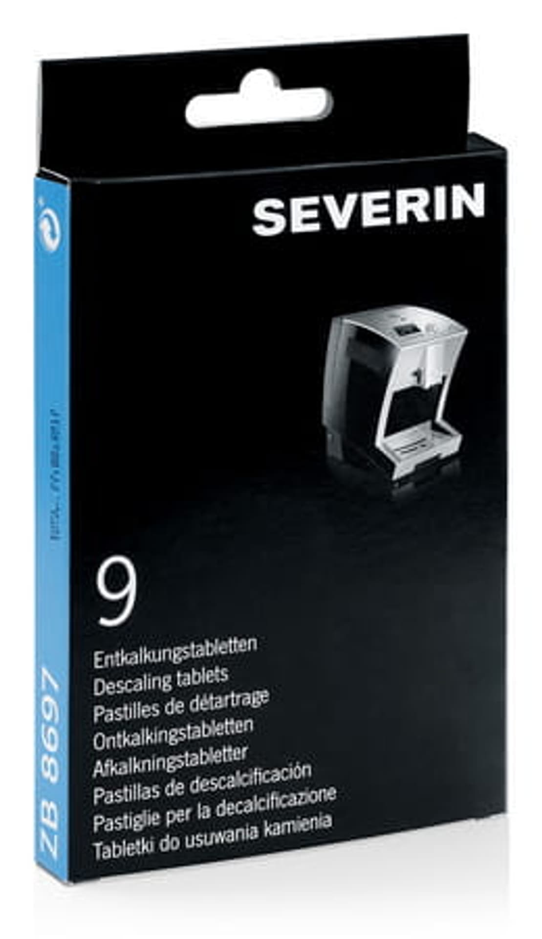 

Tabletki odkamianiające SEVERIN 8697 do ekspresów Severin S2 i S3