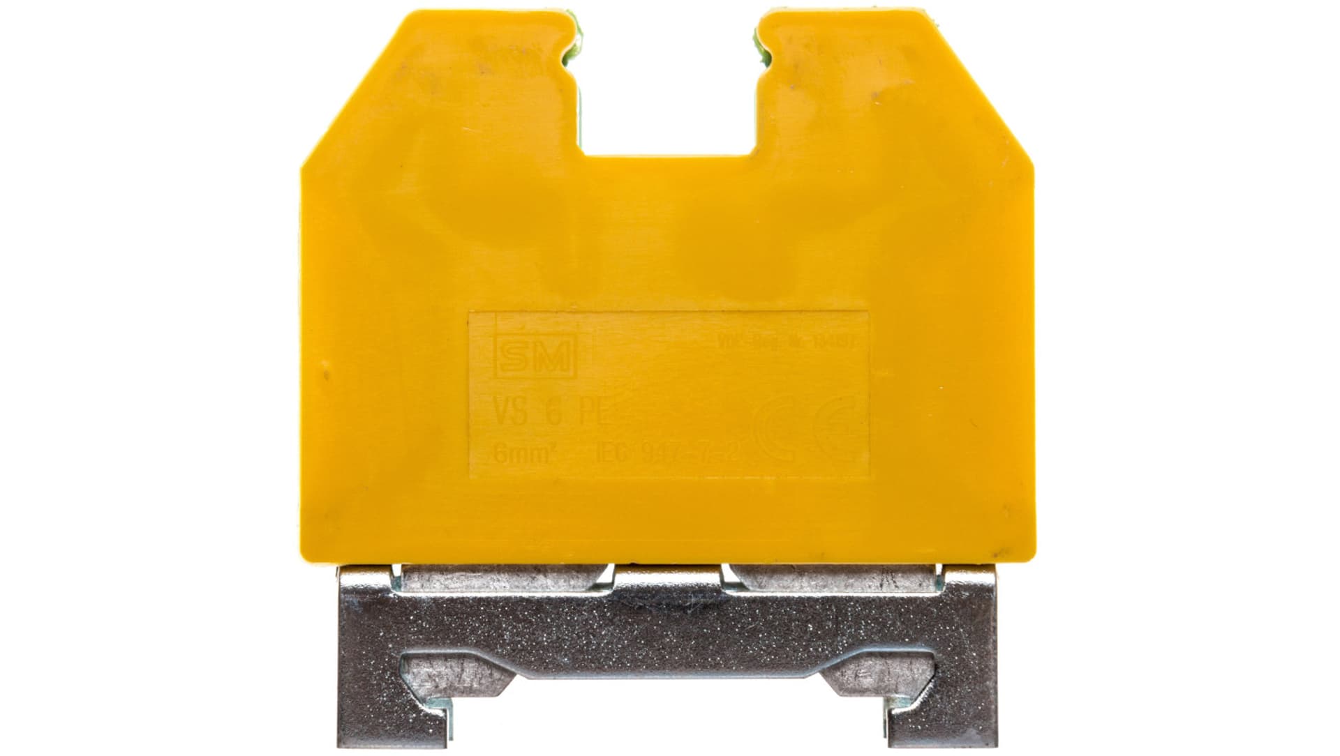

Złączka szynowa gwintowa ochronna 6mm2 zielono-żółta VS 6 PE 003901497