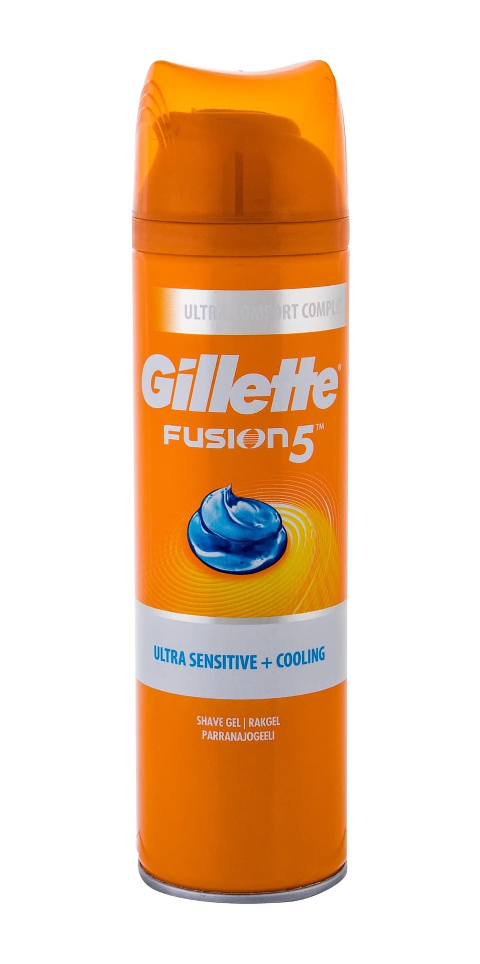 

Gillette Ultra Sensitive + Cooling Fusion5 Żel do golenia 200ml (M)