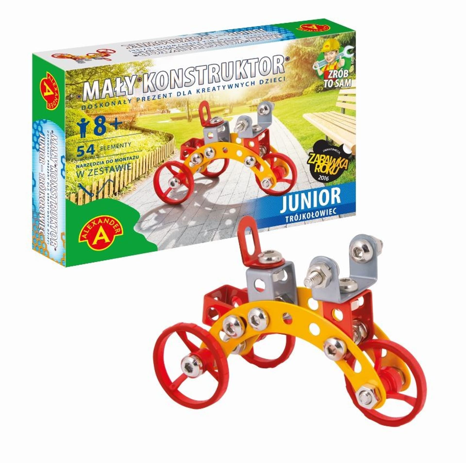 

Mały Konstruktor Junior Trójkołowiec