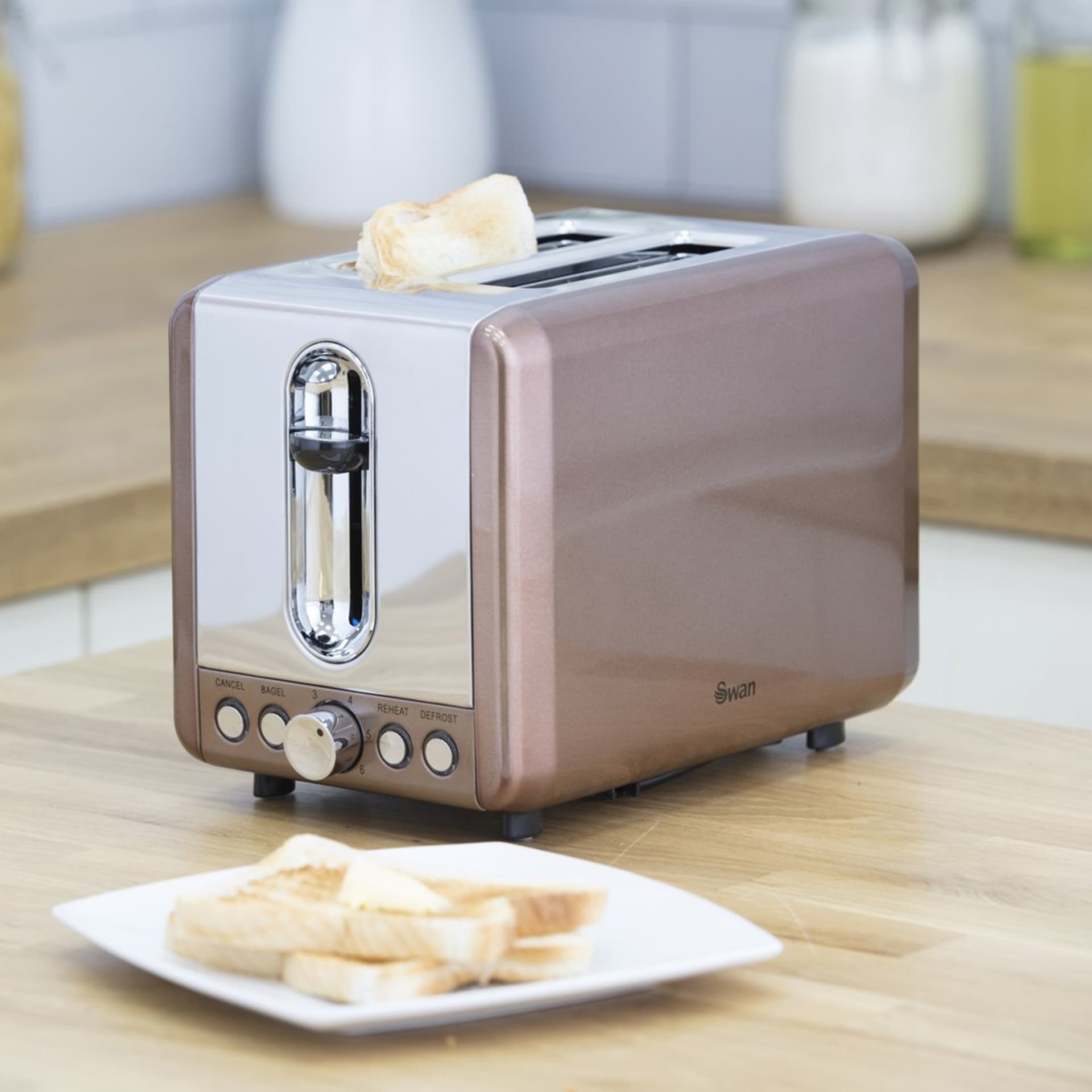 

Toster Swan COPPER ST14040COPN (900W; kolor brązowy)