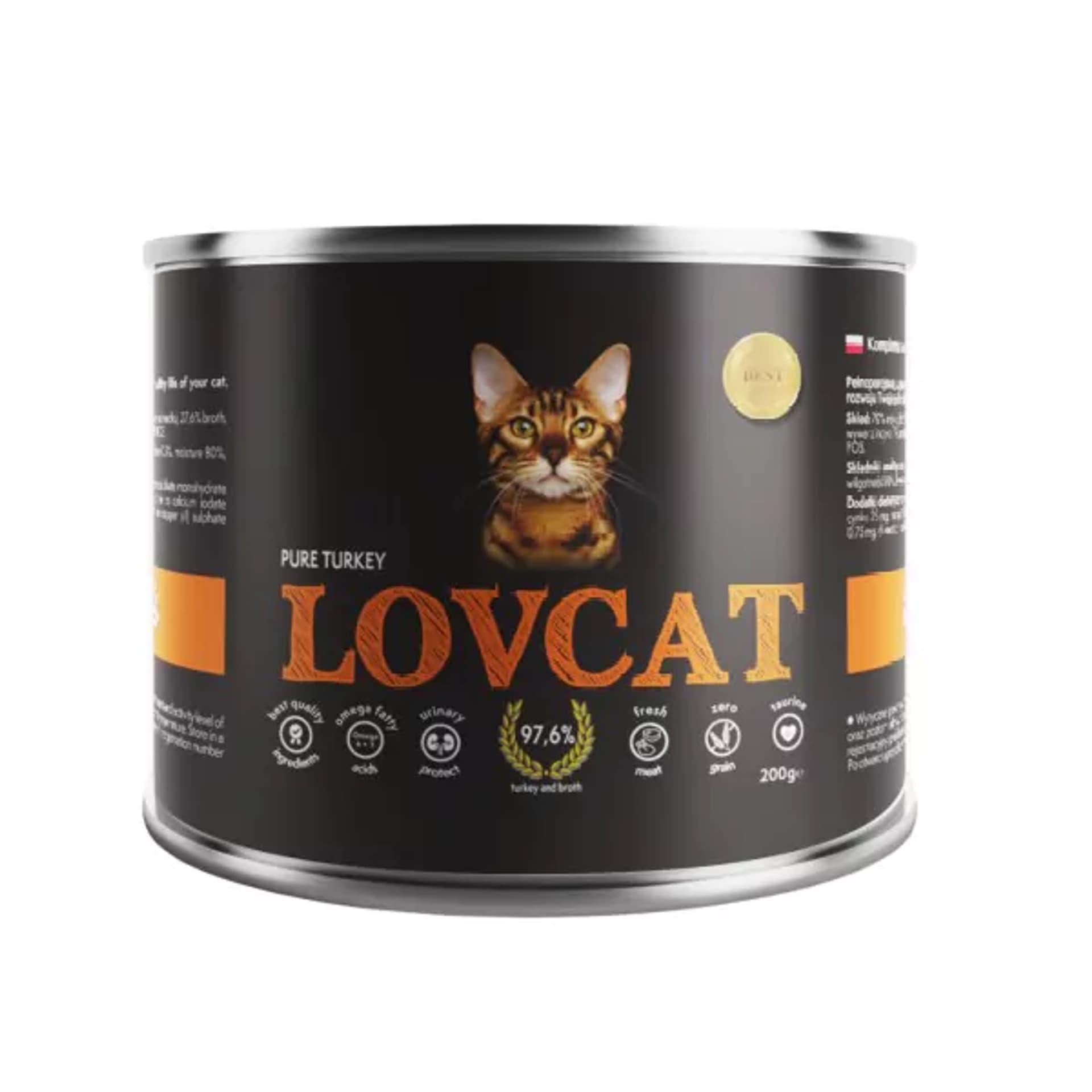 

Lovcat Pure Turkey puszka 200g