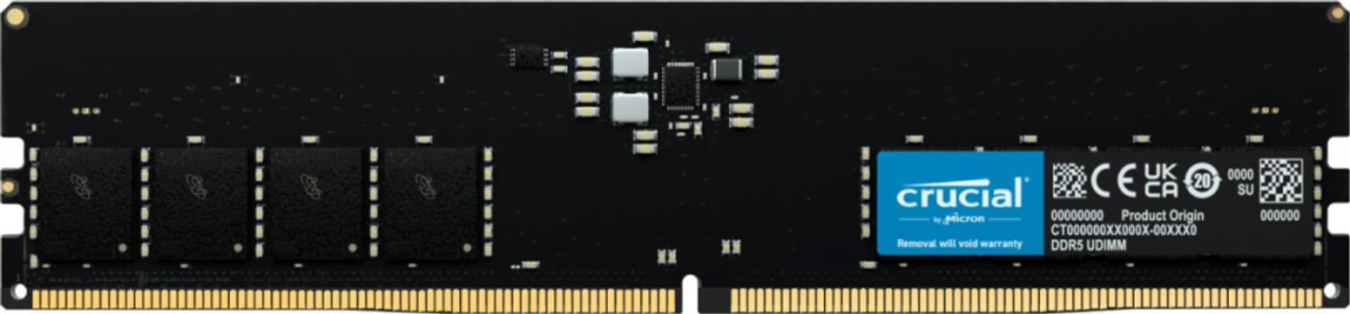 

Pamięć CRUCIAL UDIMM DDR5 16GB 4800MHz 1.1V SINGLE