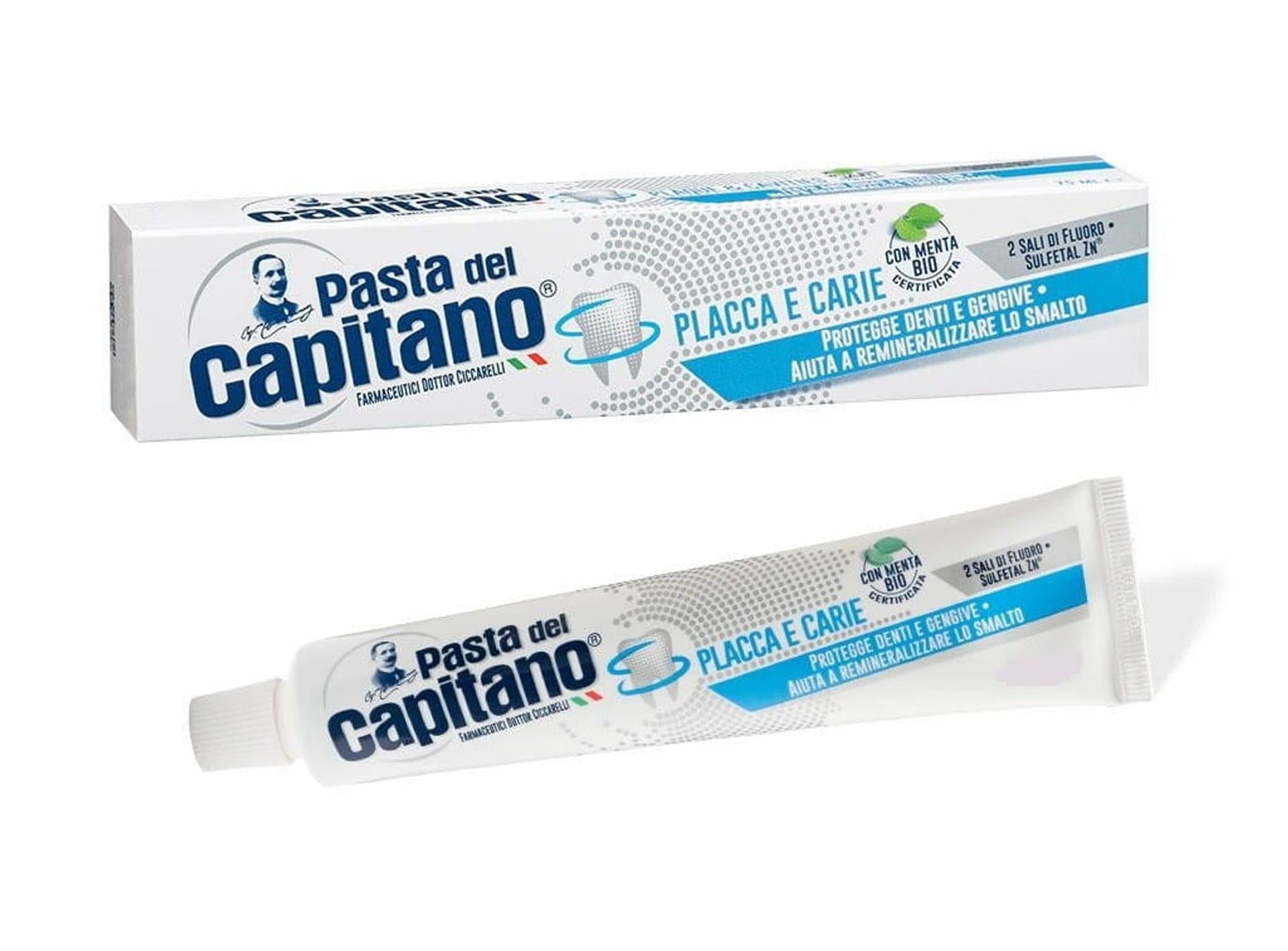 

Pasta del Capitano Placca e Carie Pasta do Zębów 100 ml