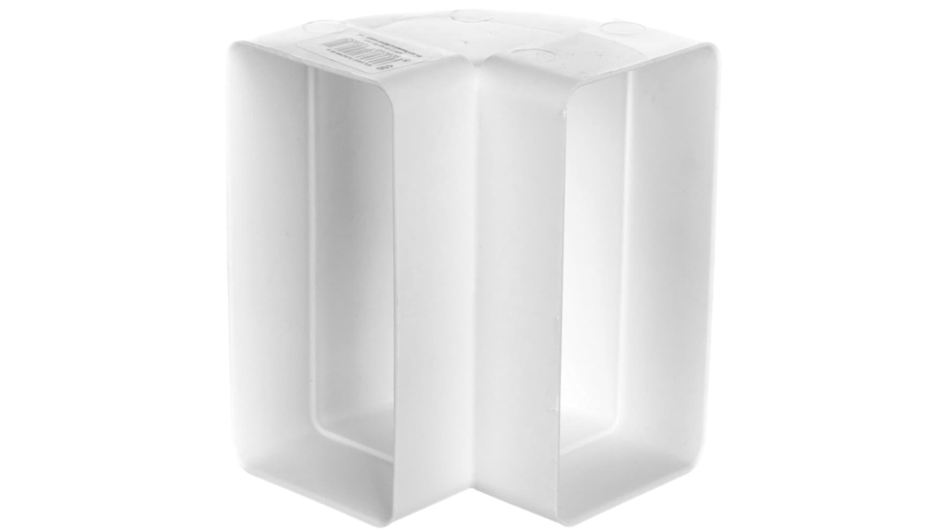

Kolano pionowe 90 stopni 120x60mm białe 460