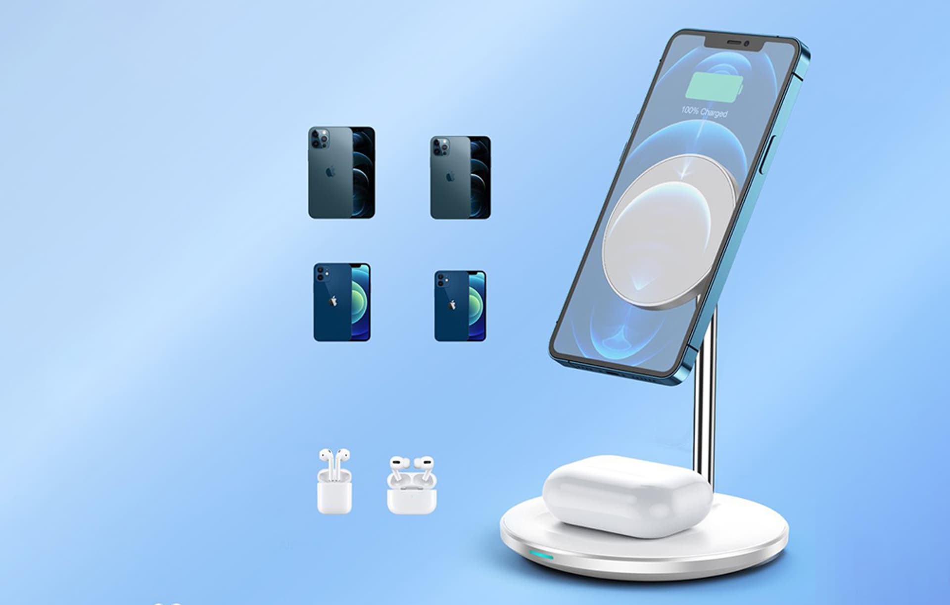 

Bezprzewodowa ładowarka indukcyjna Choetech T581-F (biała)