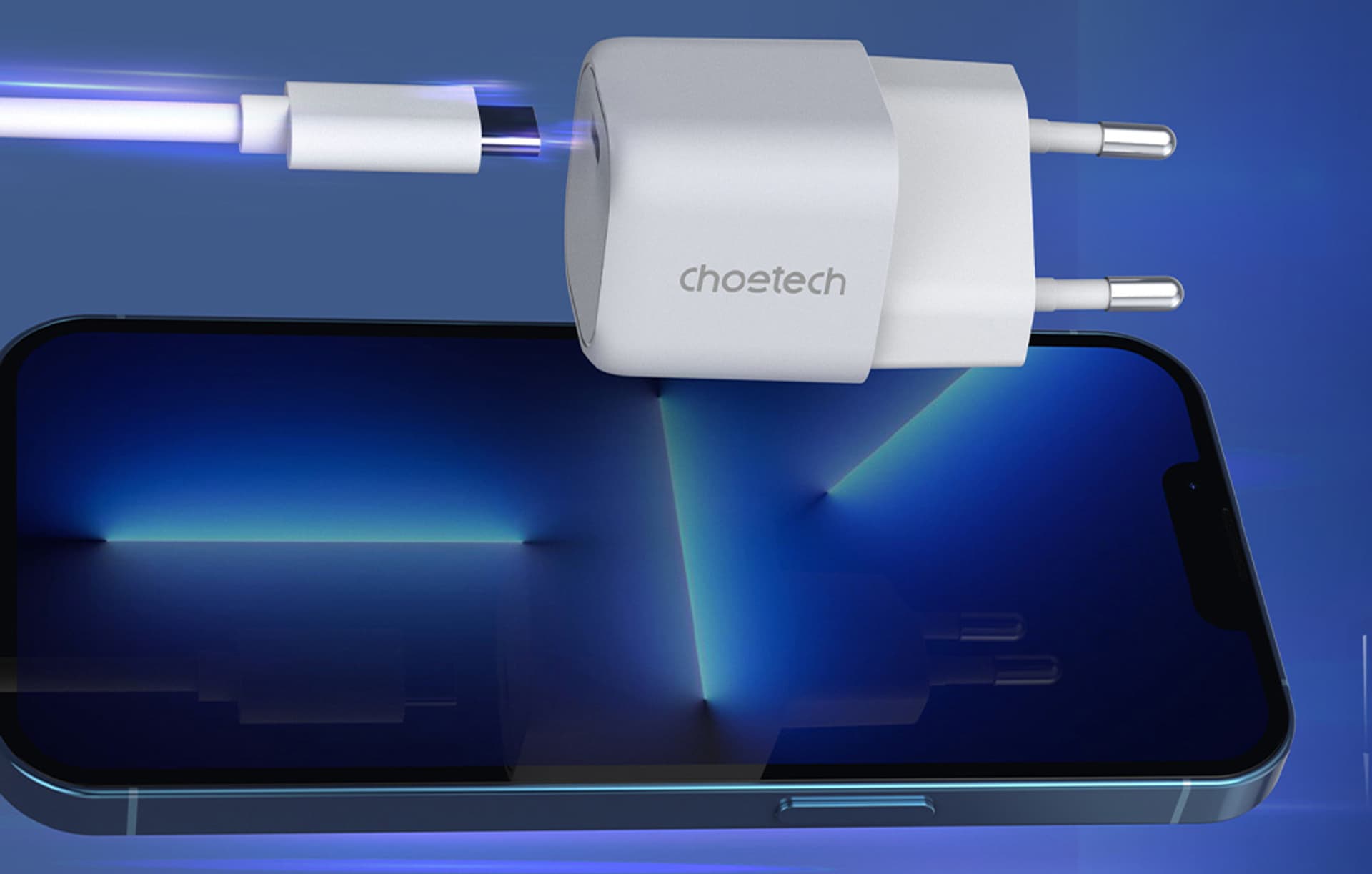 

Ładowarka sieciowa Choetech PD5007 30W (biała)