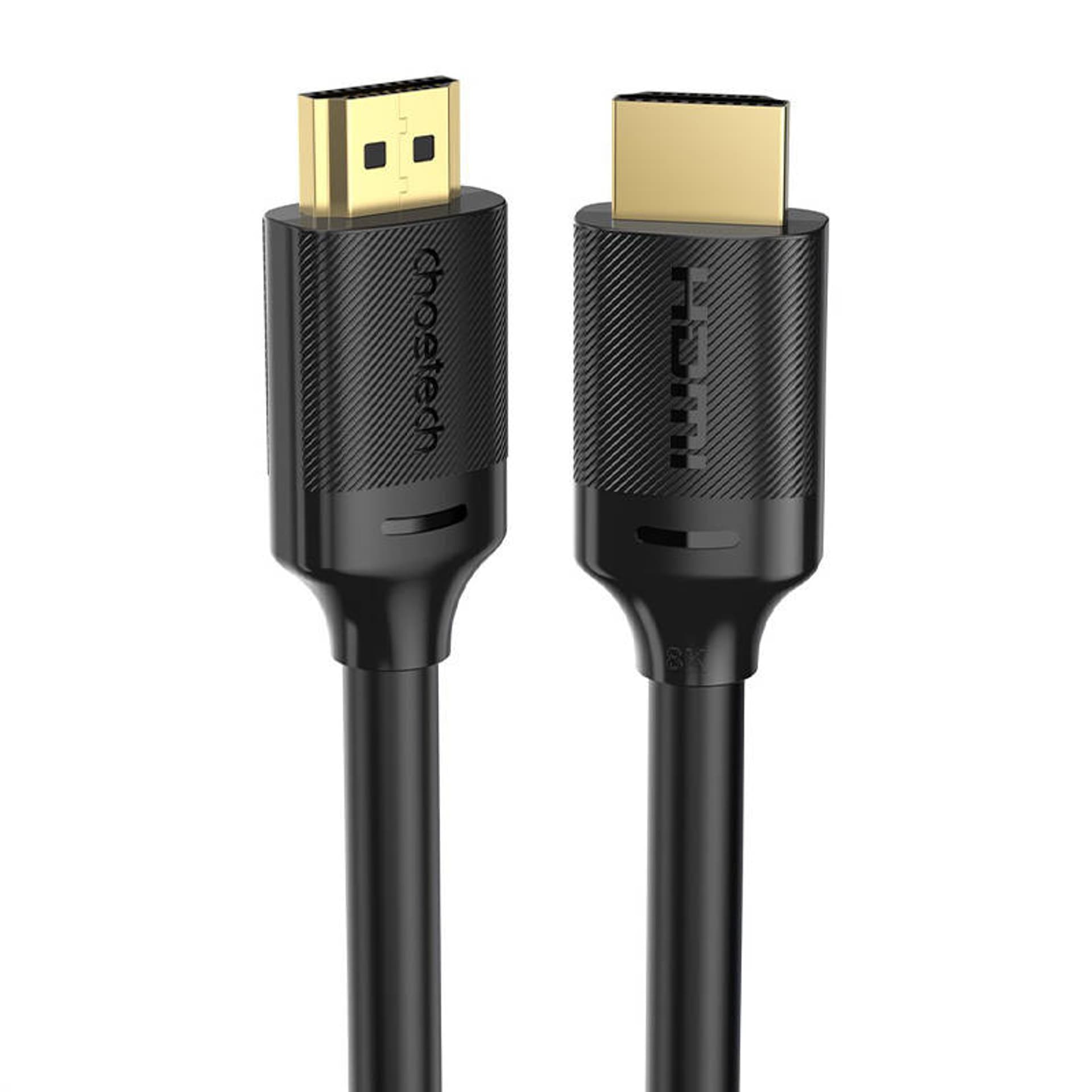 

Kabel 8K HDMI to HDMI Choetech XHH-TP20 2m (czarny)