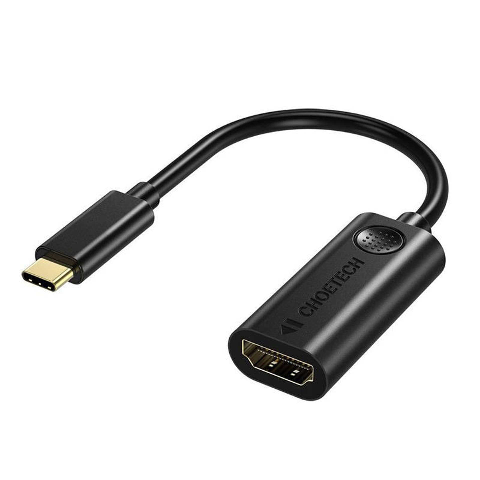 

Adapter Choetech HUB-H04 4K USB-C do HDMI (czarny)