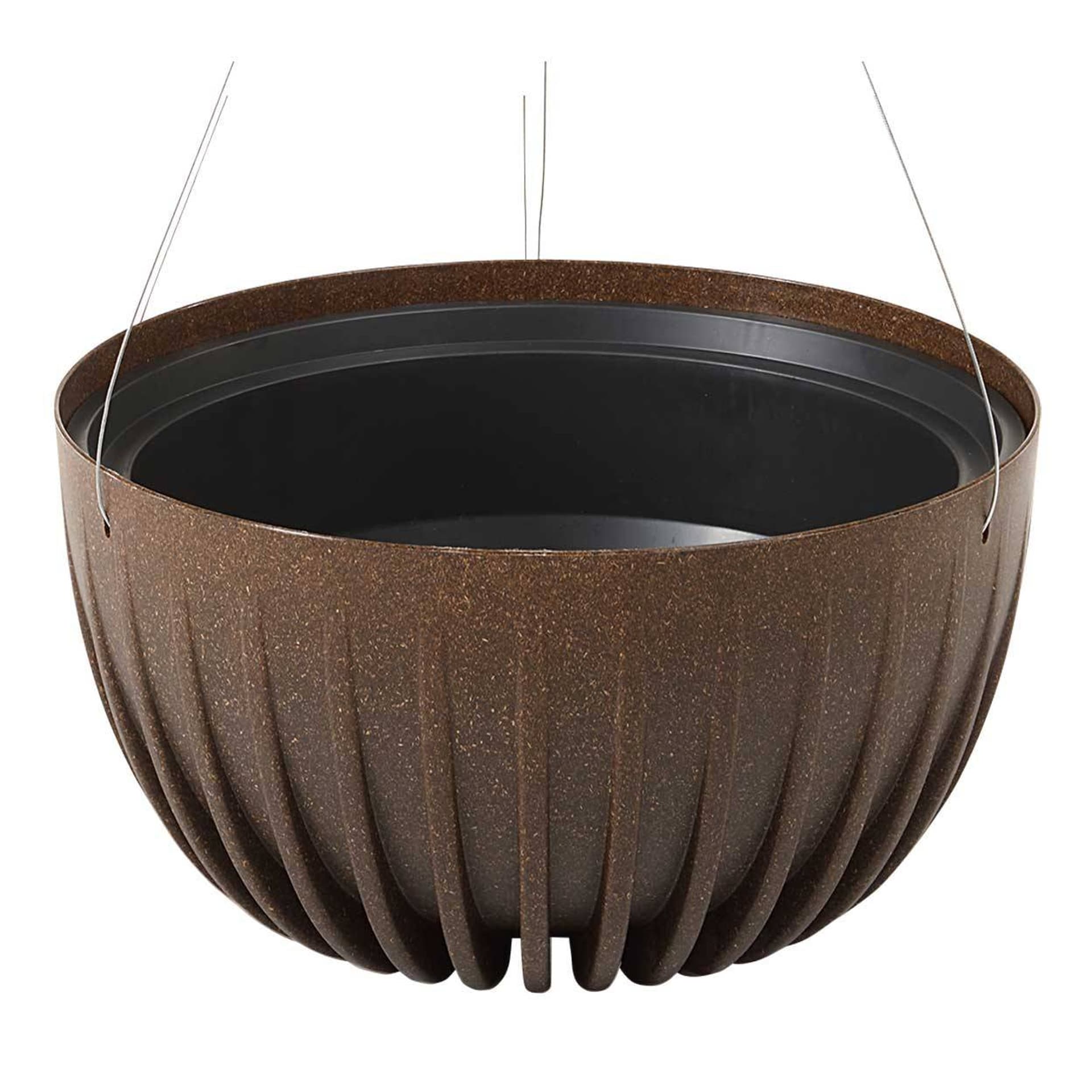 

Donica Stripped ECO coffee espresso wisząca 24xh14 cm