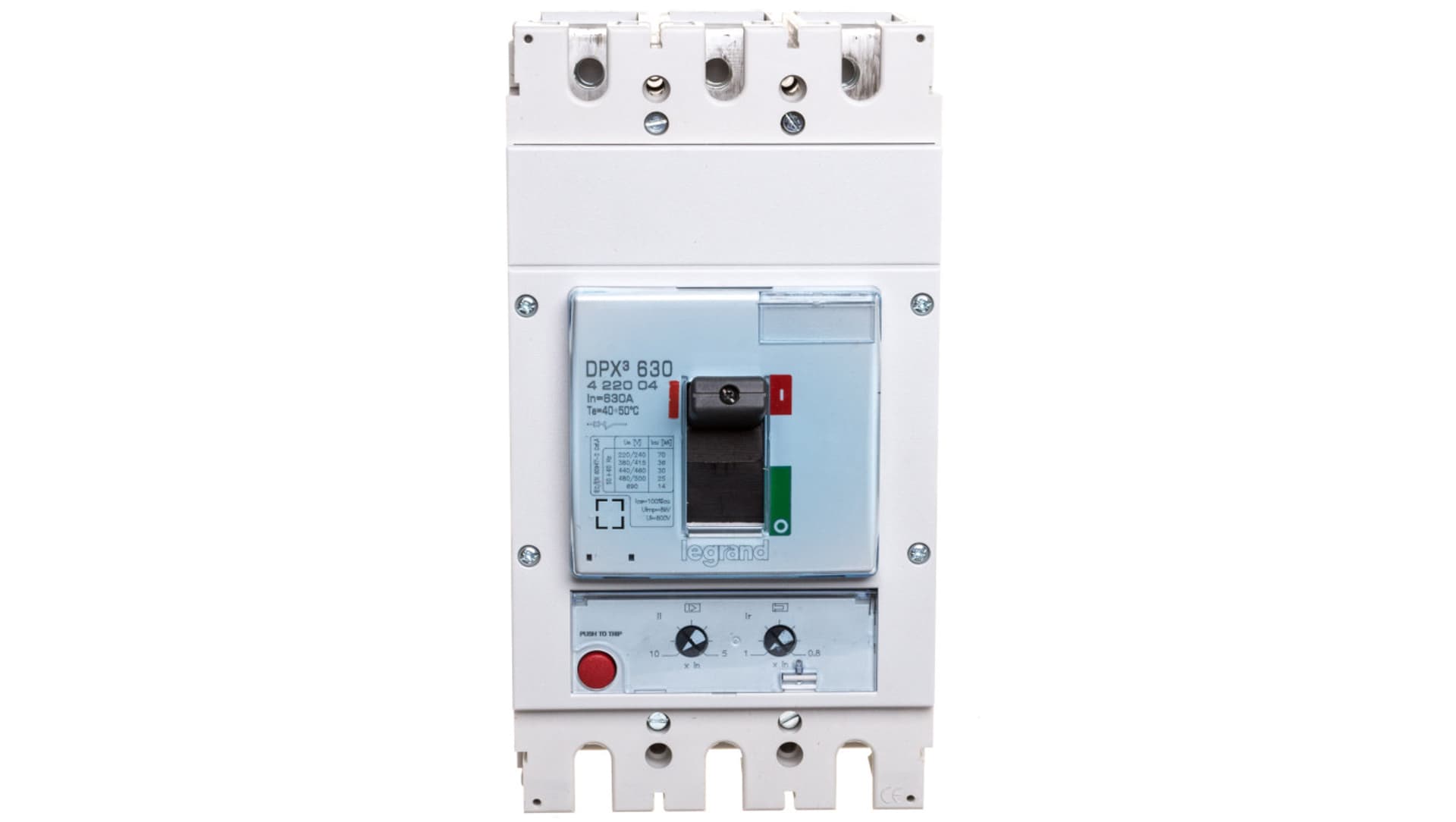 

Wyłącznik mocy 3P 630A 36kA DPX3 630 TM 3P 630A 36kA 422004
