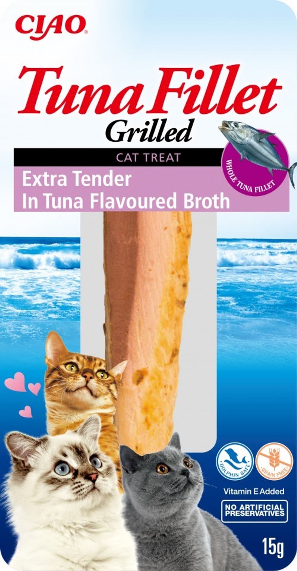 

Przysmak Filet extra z tuńczyka w bulionie kot 15g