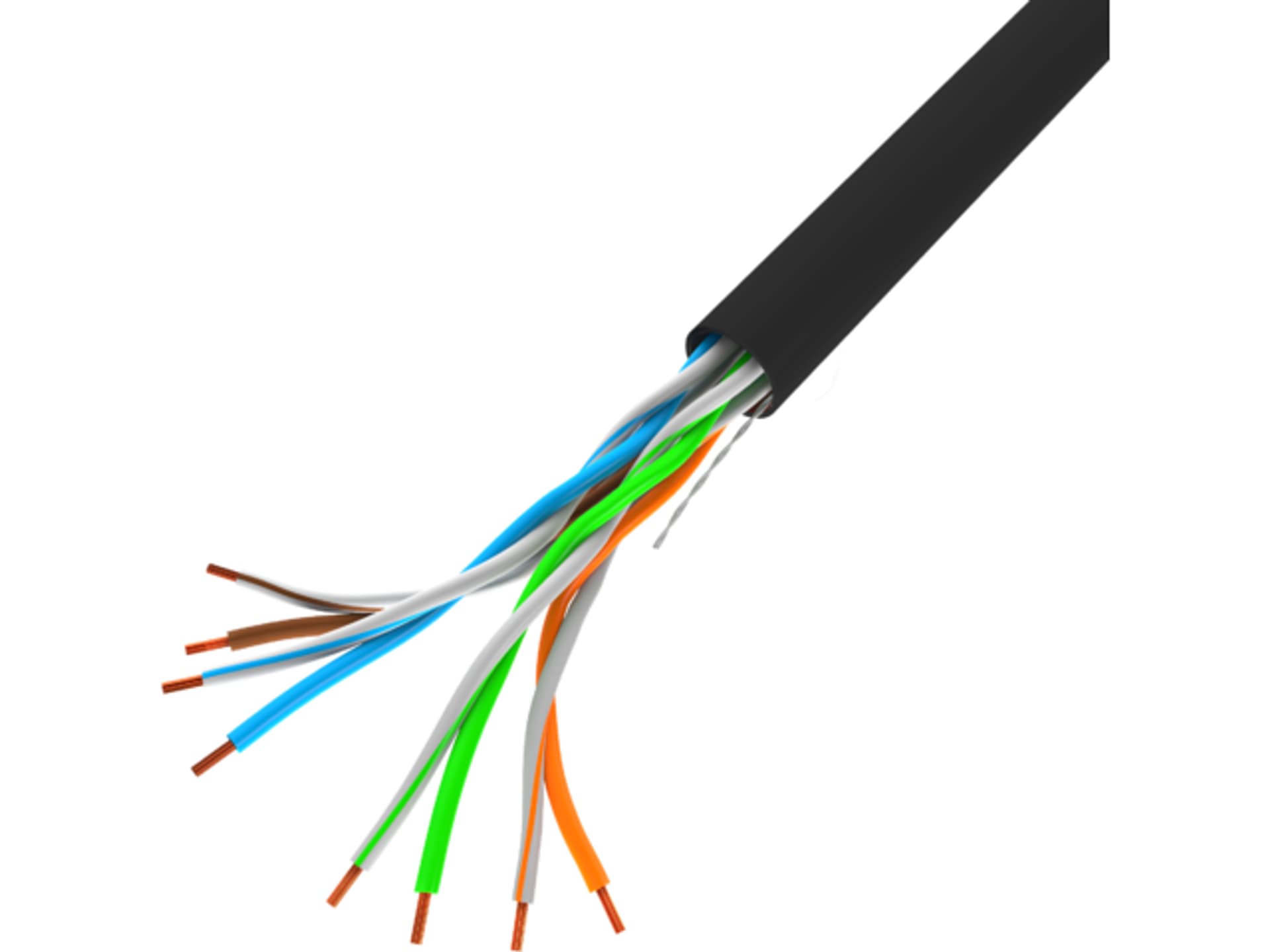

LANBERG KABEL UTP 100MB/S 305M DRUT CCA CZARNY LCU5-10CC-0305-BK