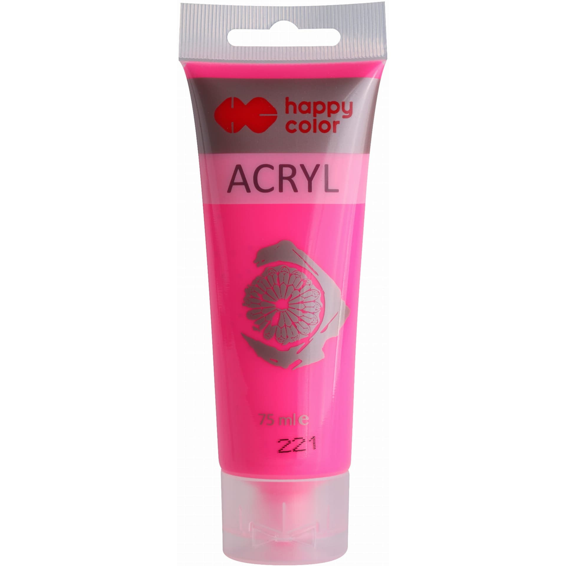 

Farba akrylowa 75ml różowa fluo HA 7370 0075-221 Happy Color