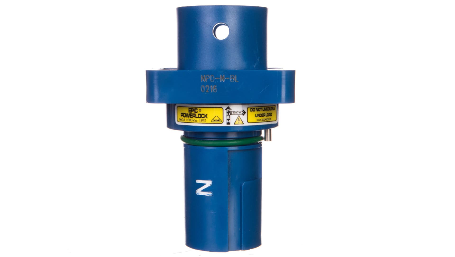 

Obudowa wtyczki pulpitowa EPIC POWERLOCK A1 C N niebieska SP M12 44420222
