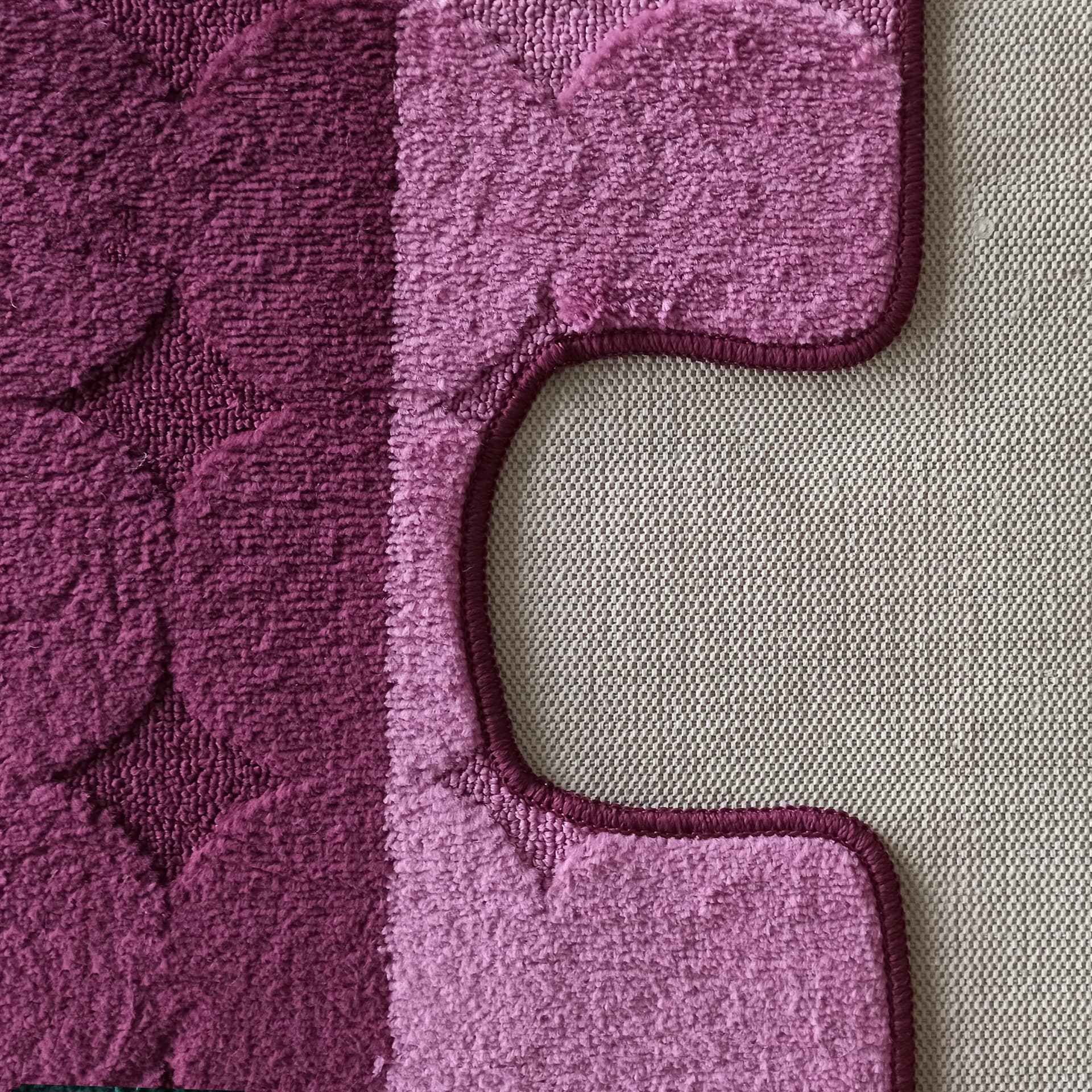 

Komplet łazienkowy Montana z wycięciem Edremit XL Aubergine Komplet