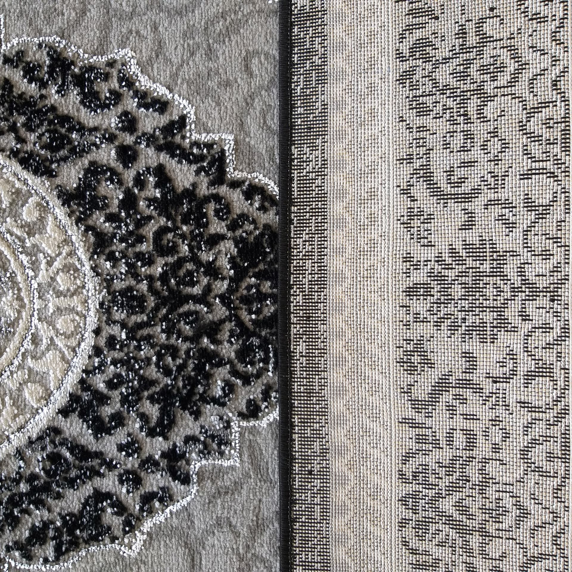 

Dywan Ekskluzywny Angora 01 - Szaro - Czarny