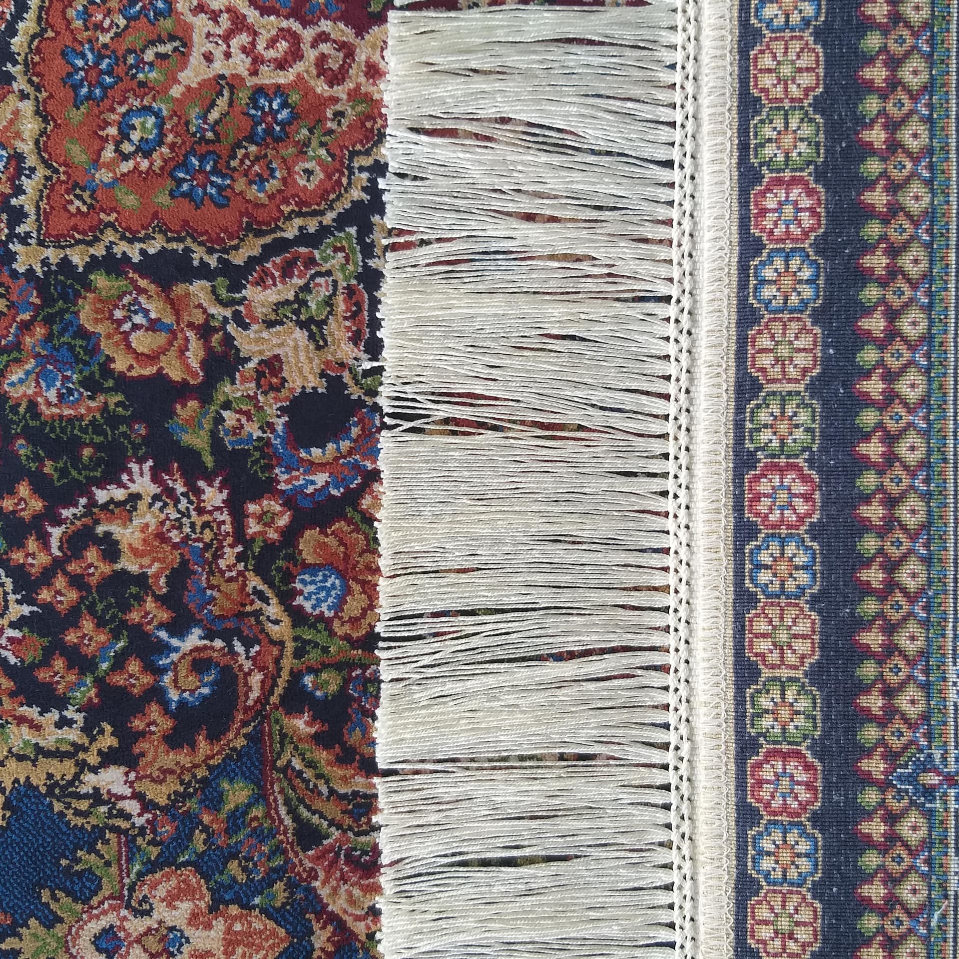 

Dywan Ekskluzywny Qum Silk 06 Navy 160 x 230 cm granatowy