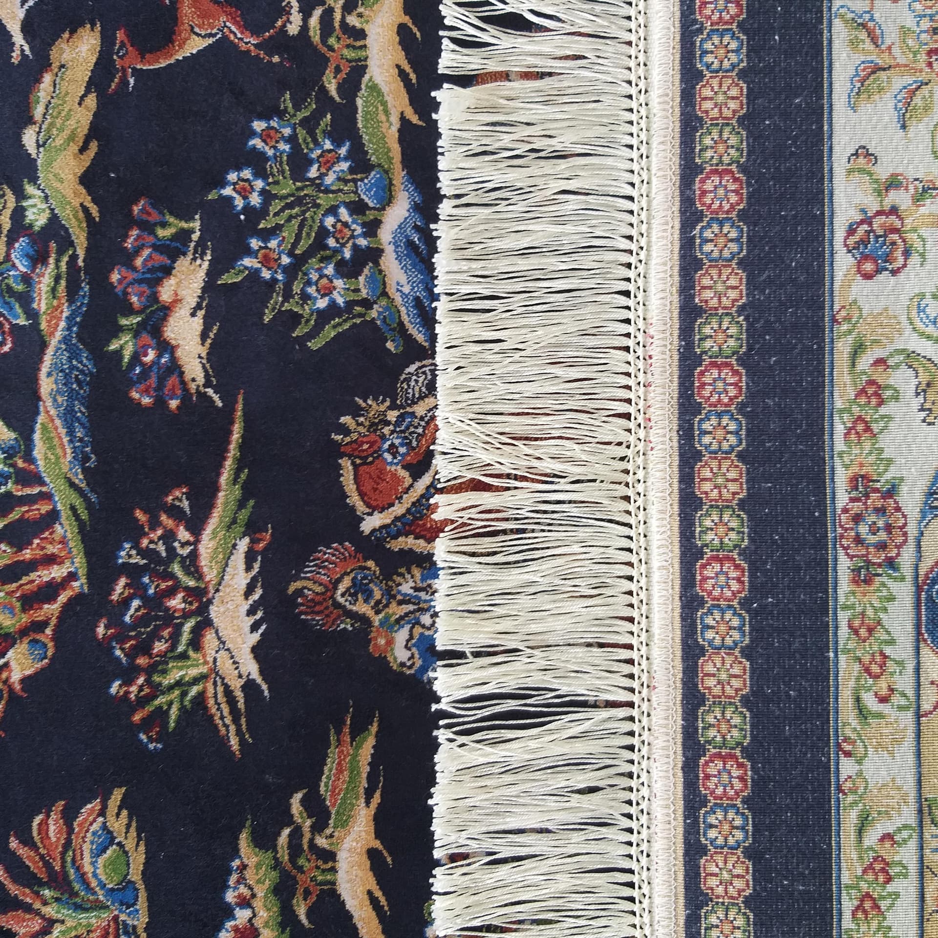 

Dywan Ekskluzywny Qum Silk 10 Navy 200 x 300 cm granatowy