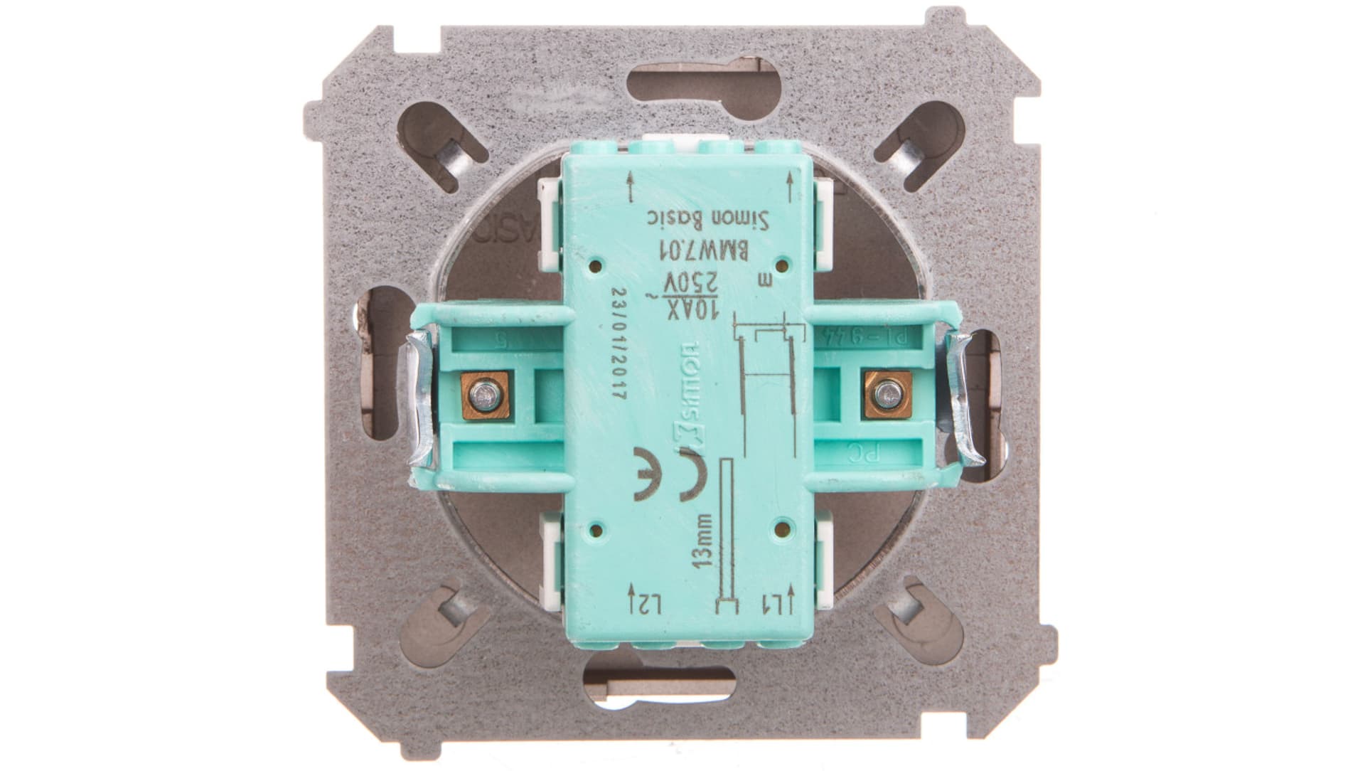 

Simon Basic Łącznik krzyżowy 10AX, 250V czekoladowy BMW7.01/47