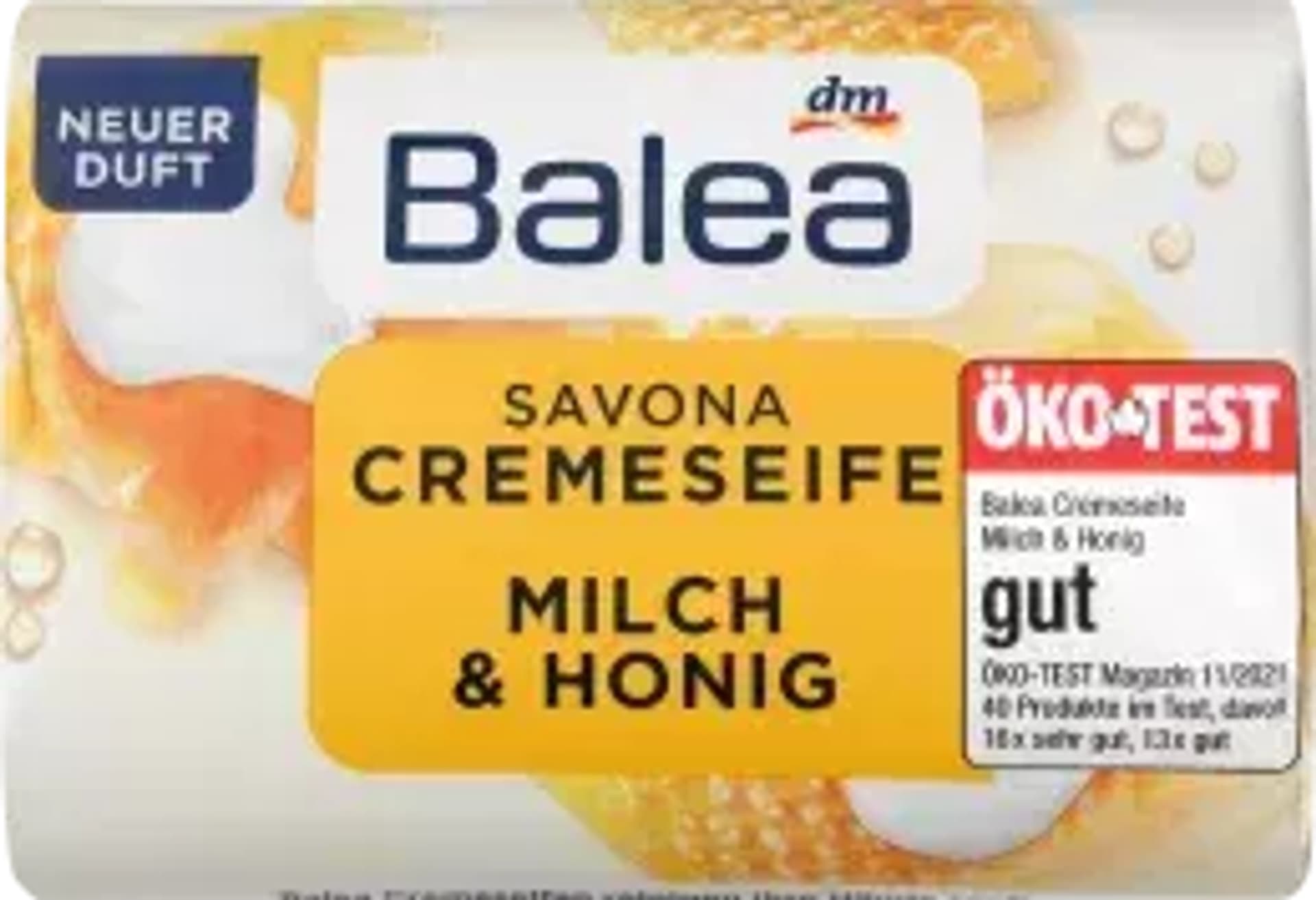 

Balea Milch- und Honig Mydło 150 g