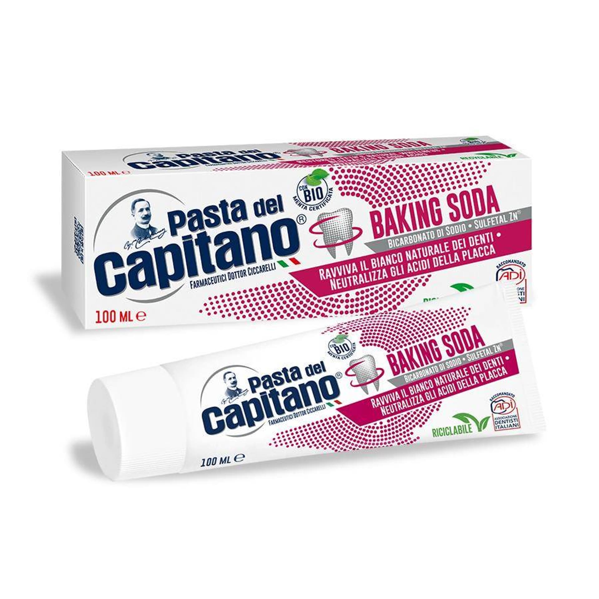 

Pasta del Capitano Baking Soda Pasta do Zębów 100 ml