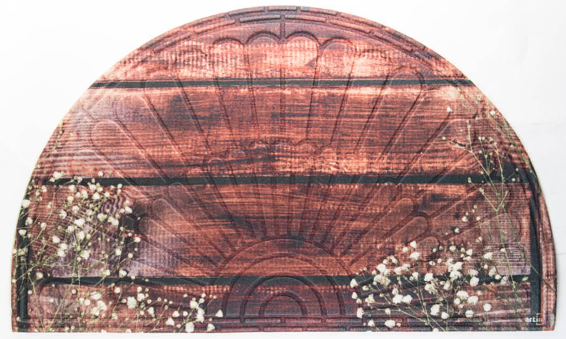 

Wycieraczka półokrągła Rustic