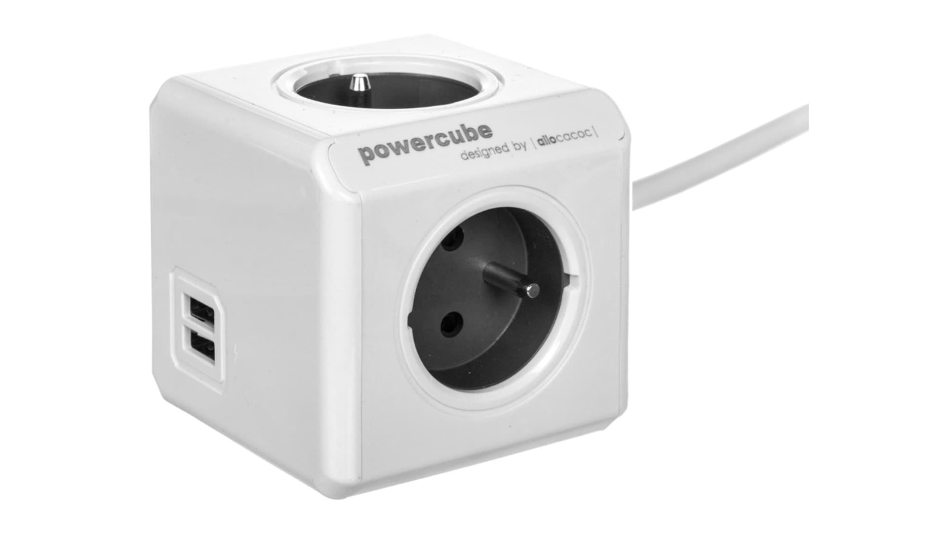 

Przedłużacz allocacoc PowerCube Extended USB 2402GY/FREUPC (1,5m; kolor szary)