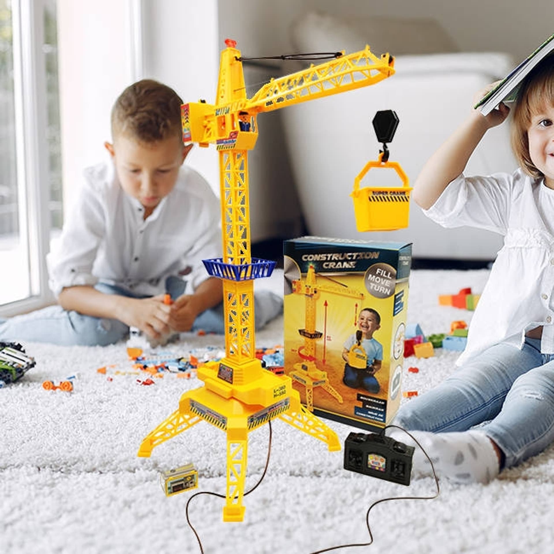 

Dźwig Zdalnie Sterowany 63cm Żuraw R/C
