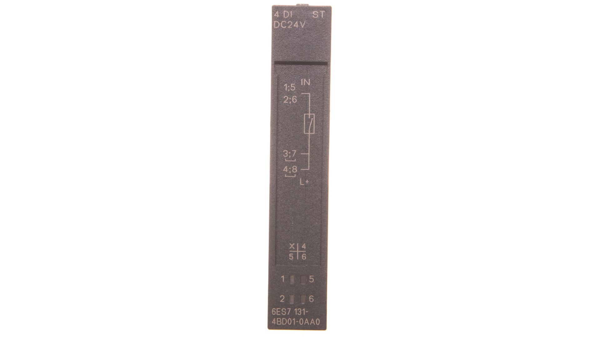 

Moduł wejść binarnych ET 200S, 4 wejścia binarne 24V DC szer. 15mm /5szt./ 6ES7131-4BD01-0AA0