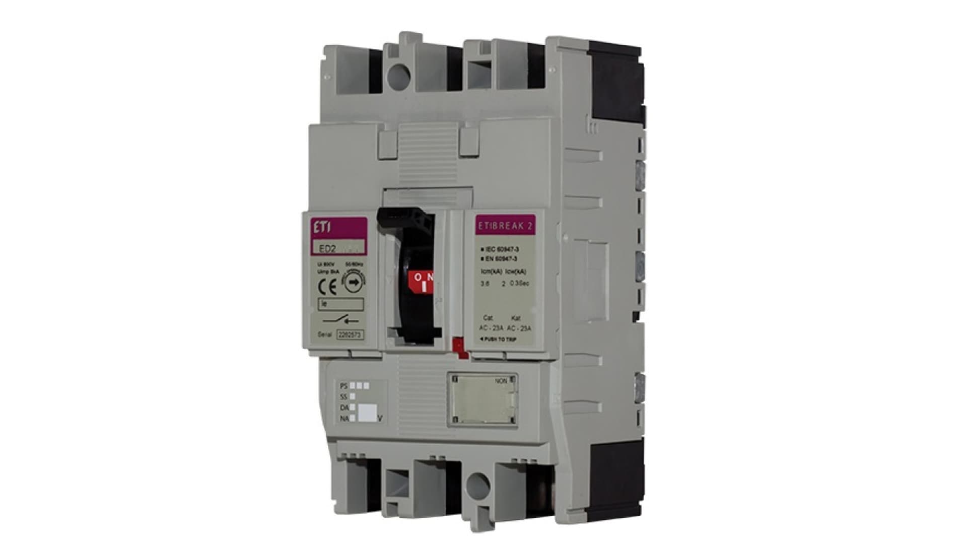 

Rozłącznik izolacyjny 3P 630A 9kA ED2 630/3 004671275